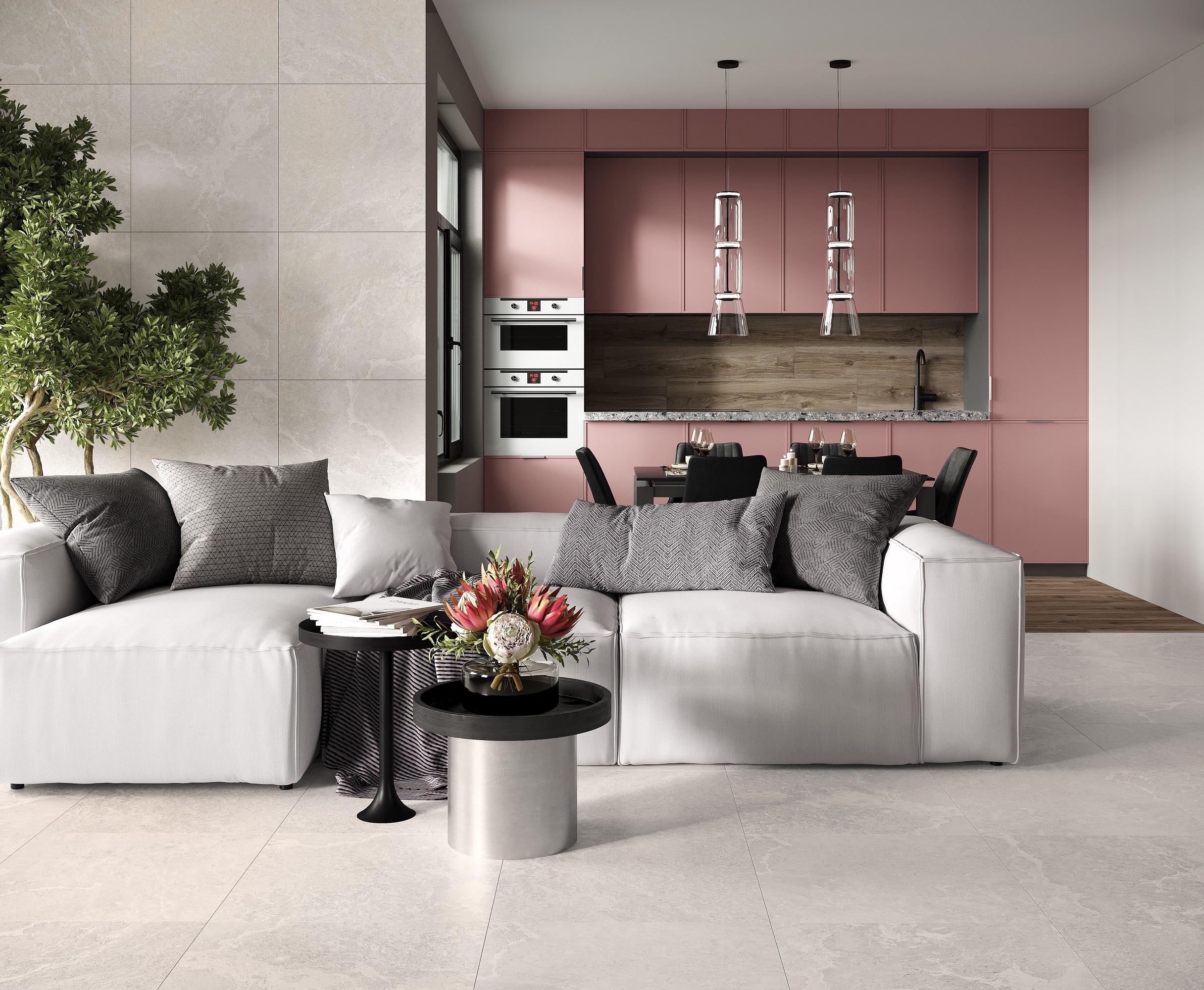 Изображение товара Керамогранит Laparet Blaze Silver 60x60 см - стойкий и стильный для дома и улицы