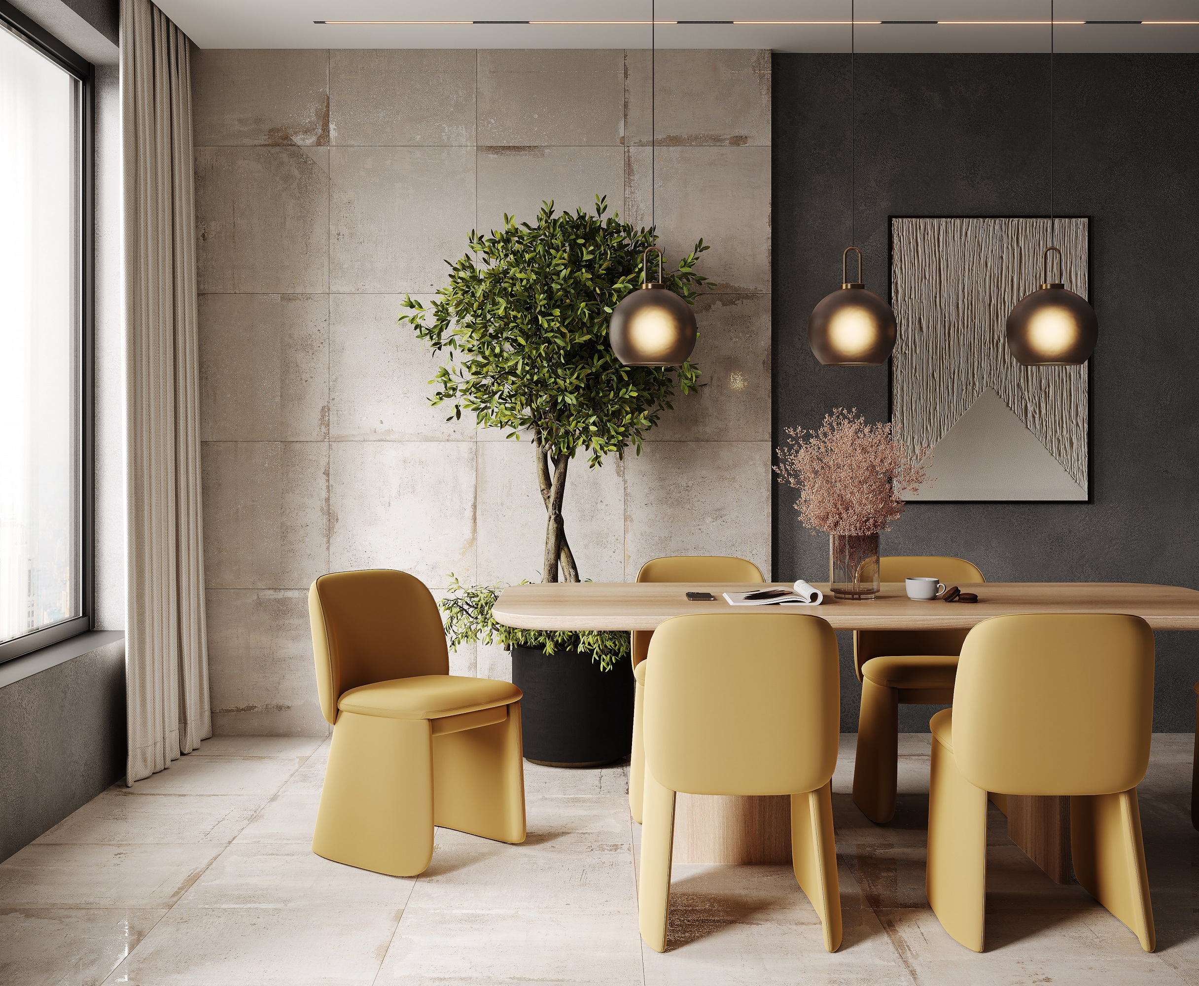 Изображение товара Керамогранит Laparet Cemento Beige 60x60 см, бежевый, упаковка 1.44 м²