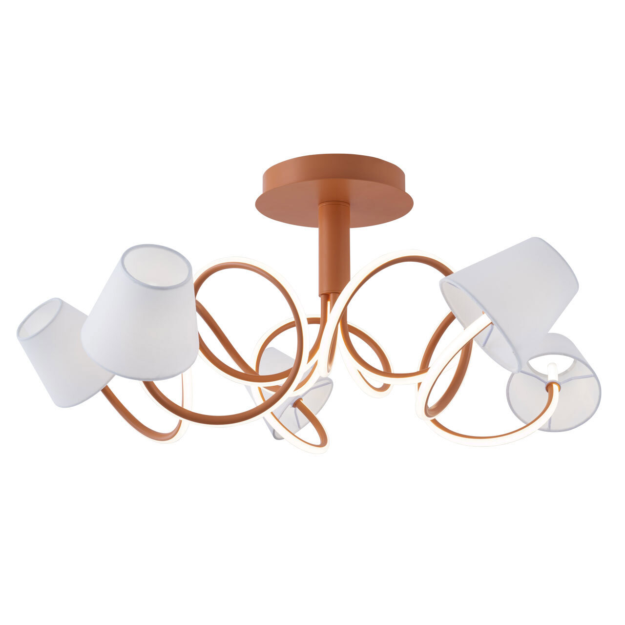 Изображение товара Современная потолочная люстра MW 480012805 для интерьера до 20 м², 5 плафонов, стильный дизайн