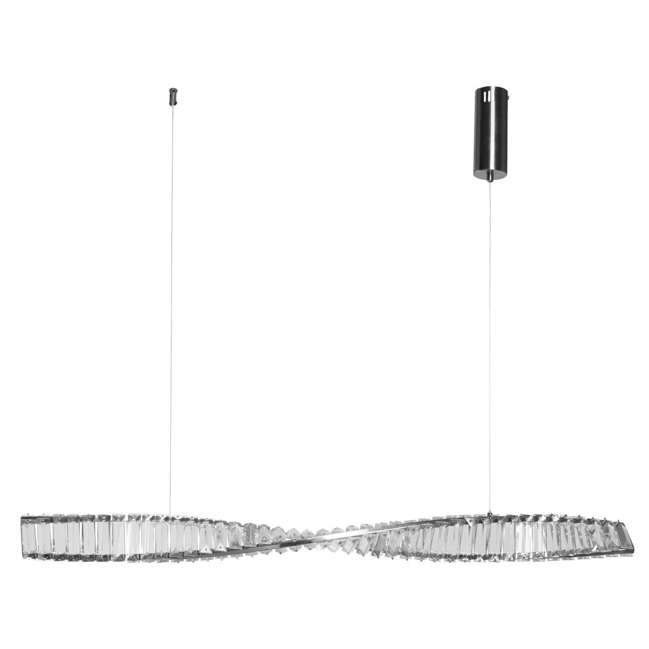 Изображение товара Светильник подвесной Mw 498017101 8.93 м² теплый белый (желтый) свет цвет серый/серебристый