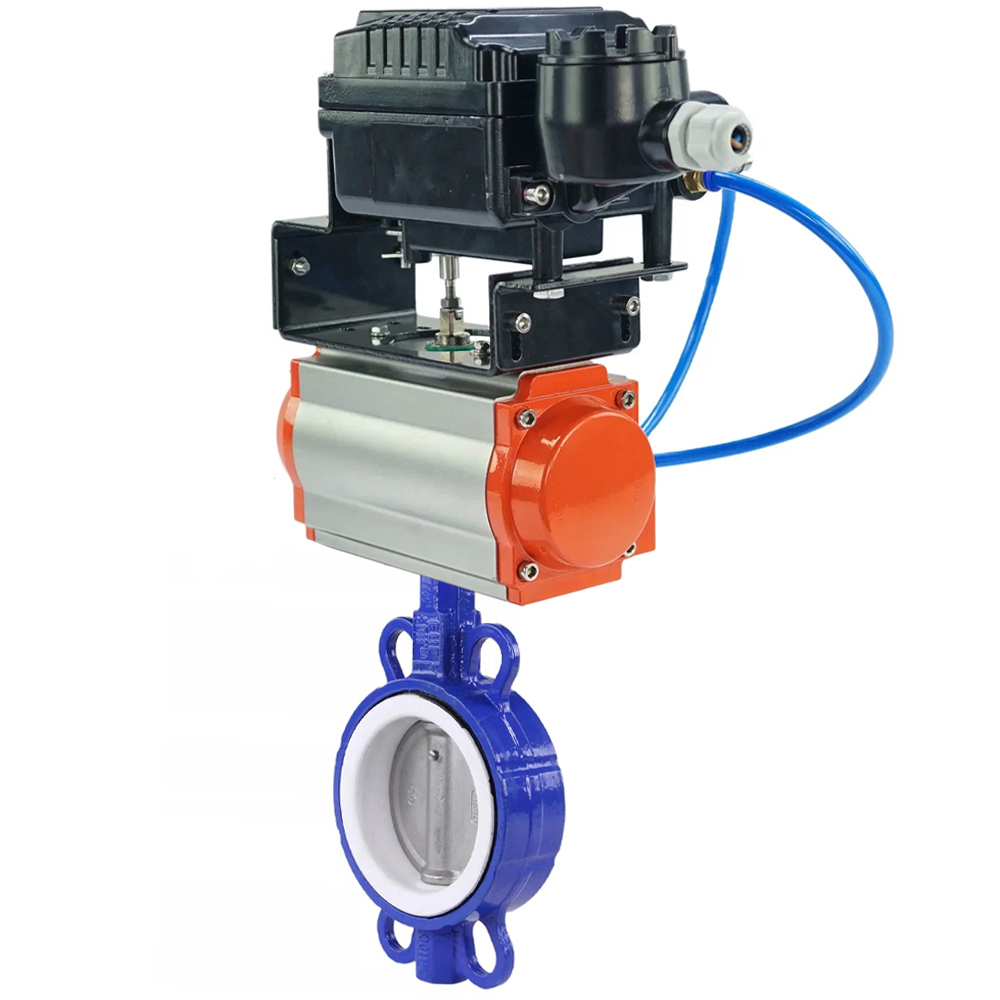 Изображение товара Затвор Dn.ru Д050-09642 Ду300 Ру16 фланцевый углеродистая сталь