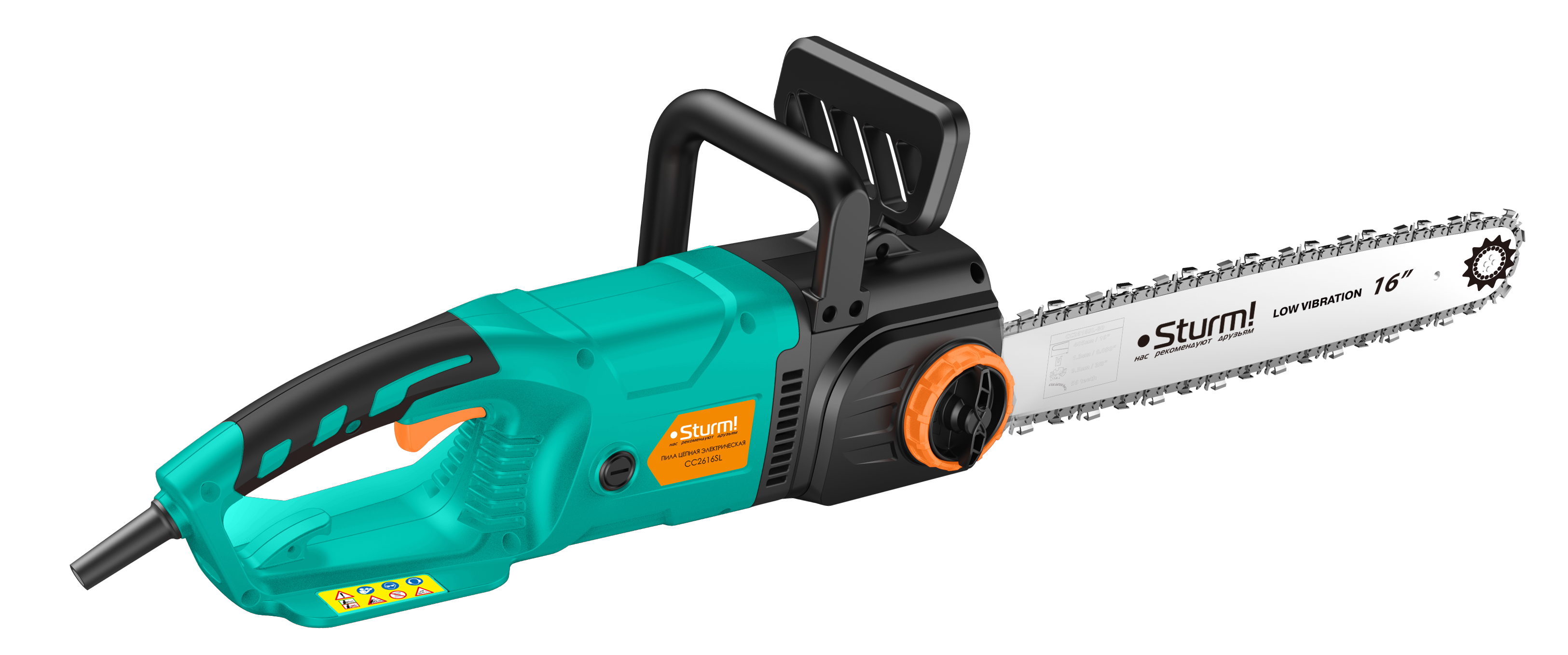 Изображение товара Электропила Sturm! CC2616SL 2600 Вт с шиной 40.5 см для домашних работ