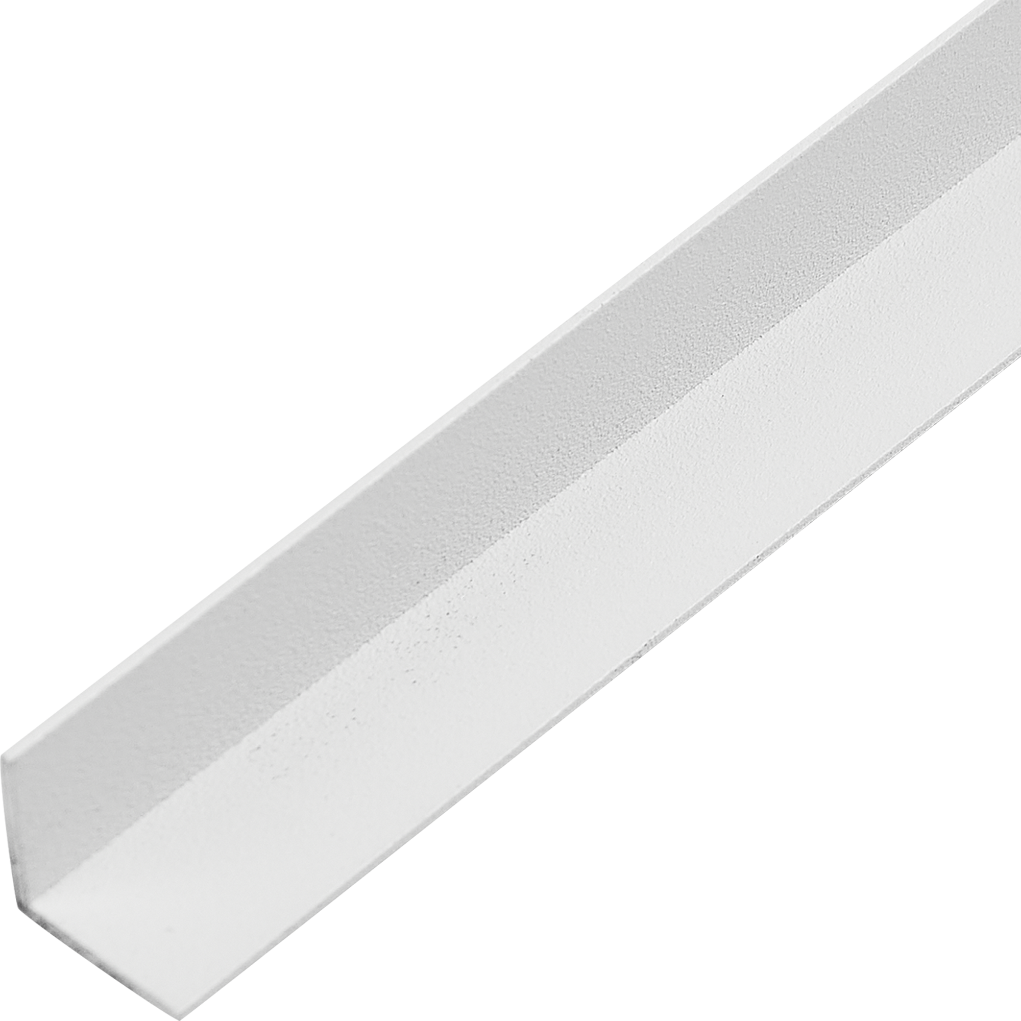 Изображение товара Профиль L-образный алюминий окрашенный 15x15x1x2700 мм белый