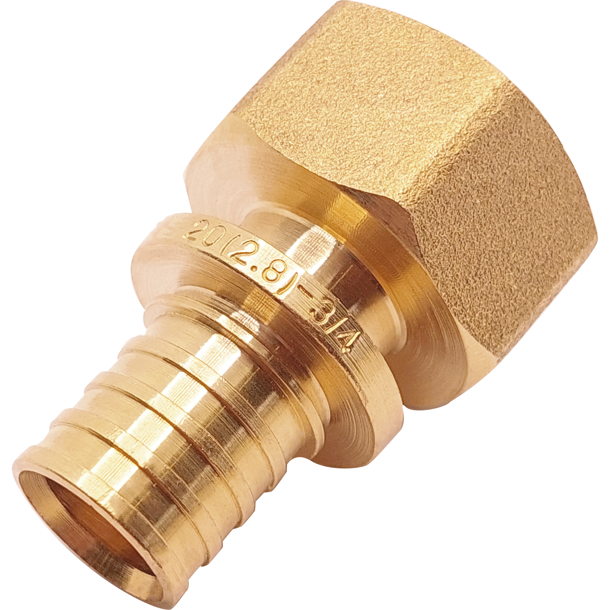 Изображение товара Переходник Ростерм 3/4"х20 мм ВР для водоснабжения и отопления латунь