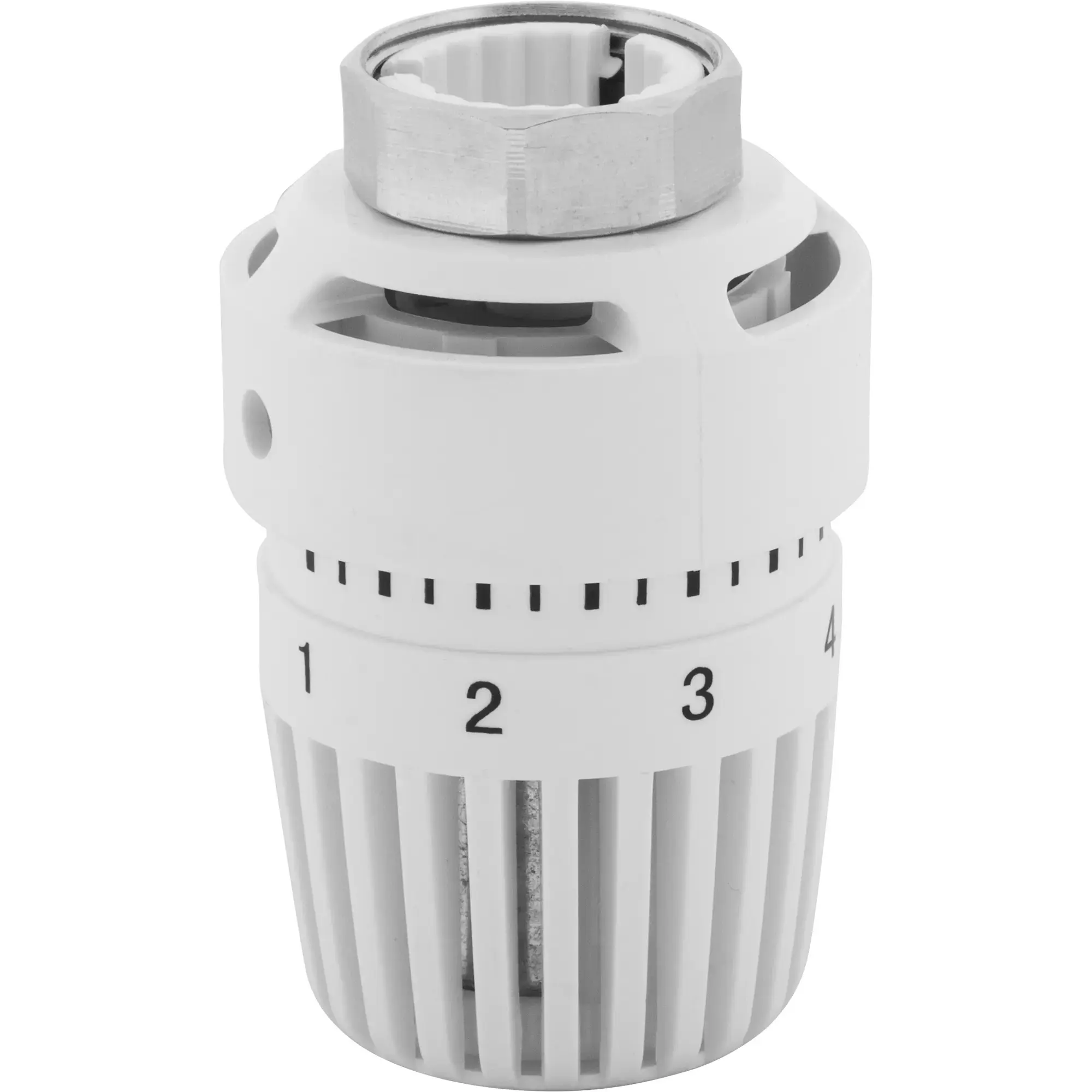 Термостатическая головка жидкостная Heizen TW-1 M30x1.5 белая - 2