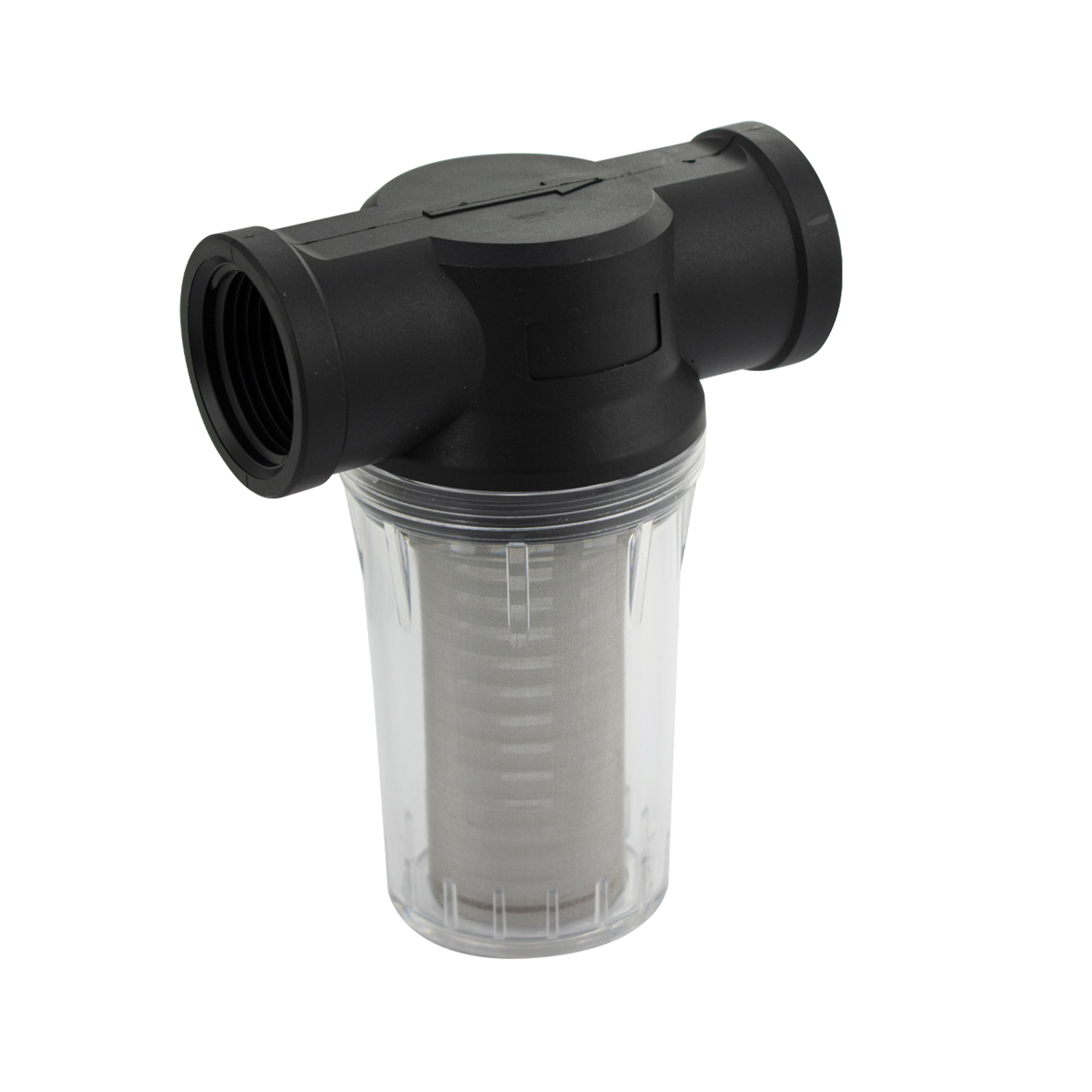 Изображение товара Магистральный фильтр MAK 1 прозрачный для воды от механических частиц, 1 дюйм