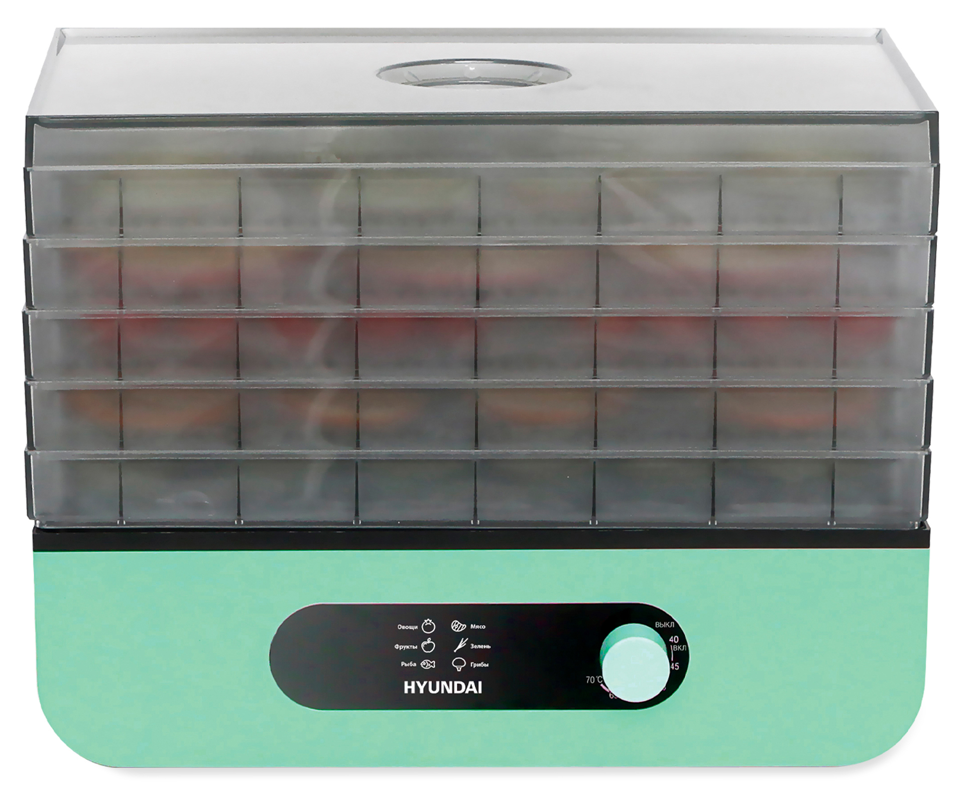 Изображение товара Электросушилка для овощей и фруктов Hyundai HYDF-5032 5 ярусов 400 Вт