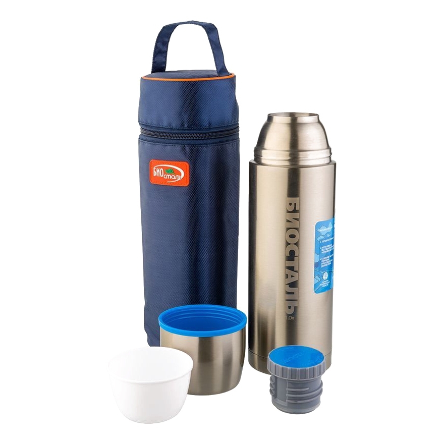 Изображение товара Термос Biostal Авто NBP-750-1 1200 мл нержавеющая сталь пластиковая чашка