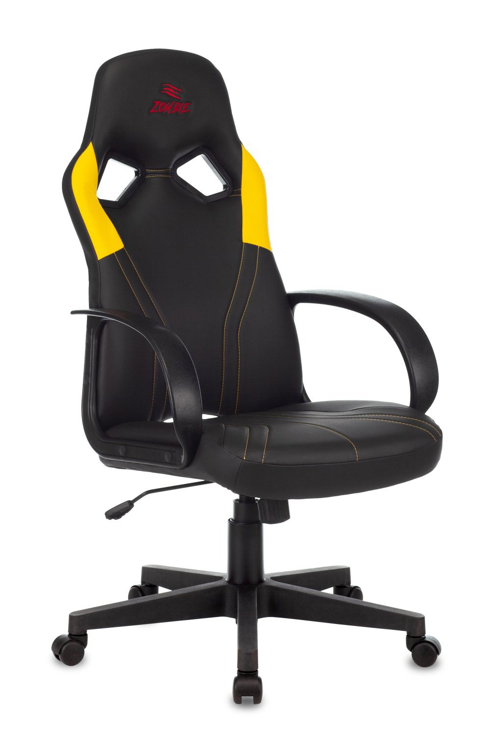 Изображение товара Кресло Бюрократ Zombie Runner экокожа цвет желтый/черный