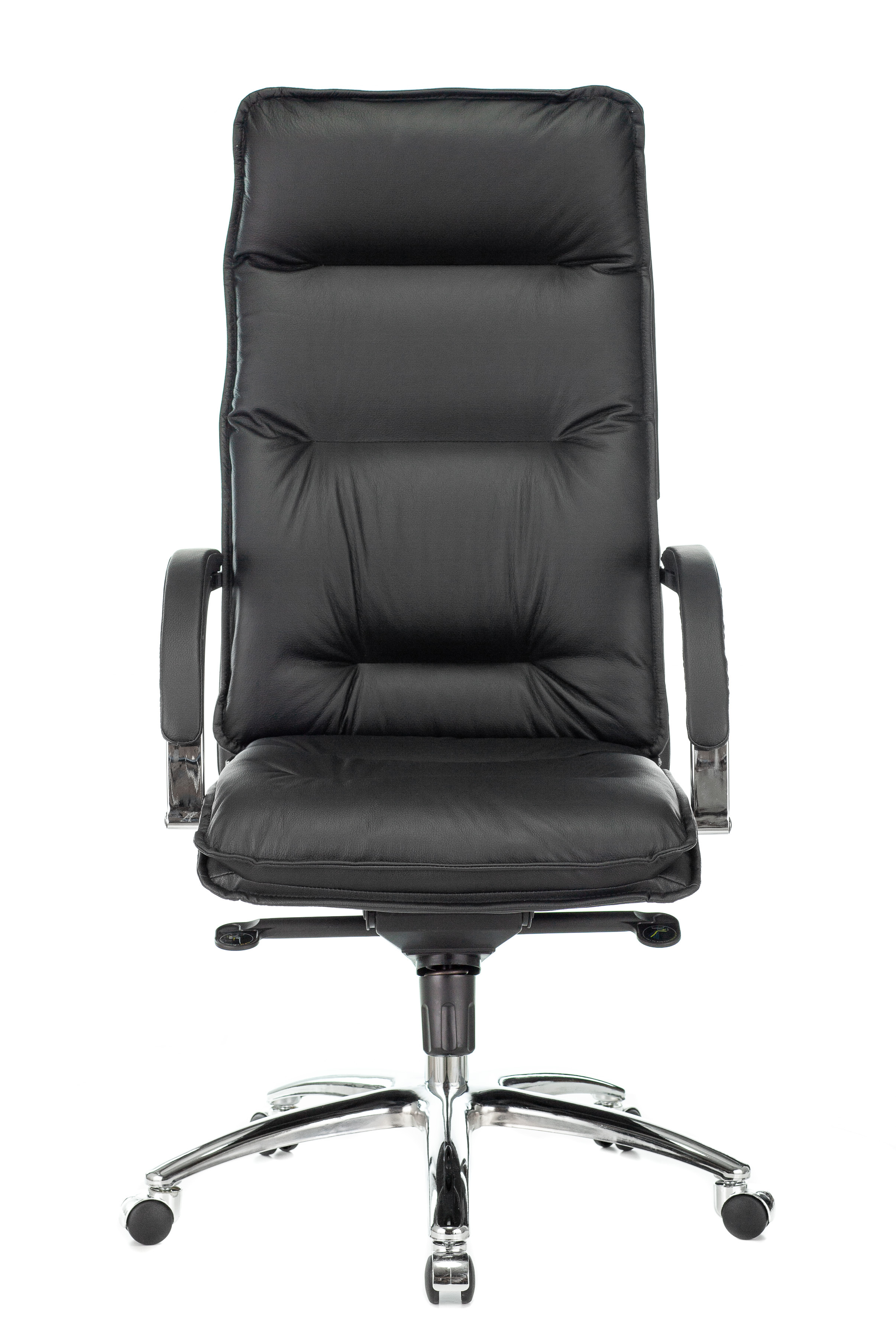 Изображение товара Офисное кресло БЮРОКРАТ T-9927SL кожа черное с хромированной крестовиной