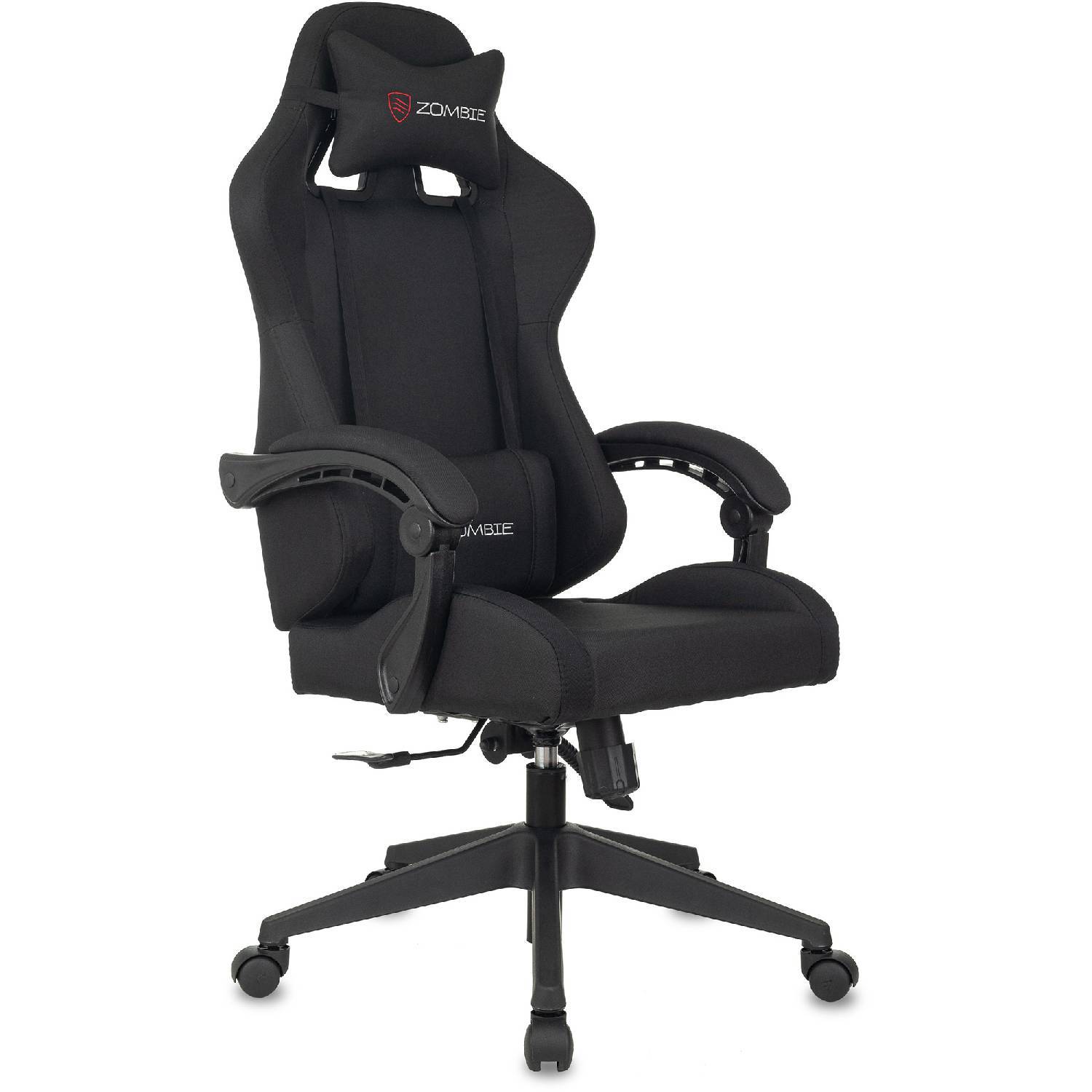 Изображение товара Игровое кресло Zombie Predator ткань цвет черный