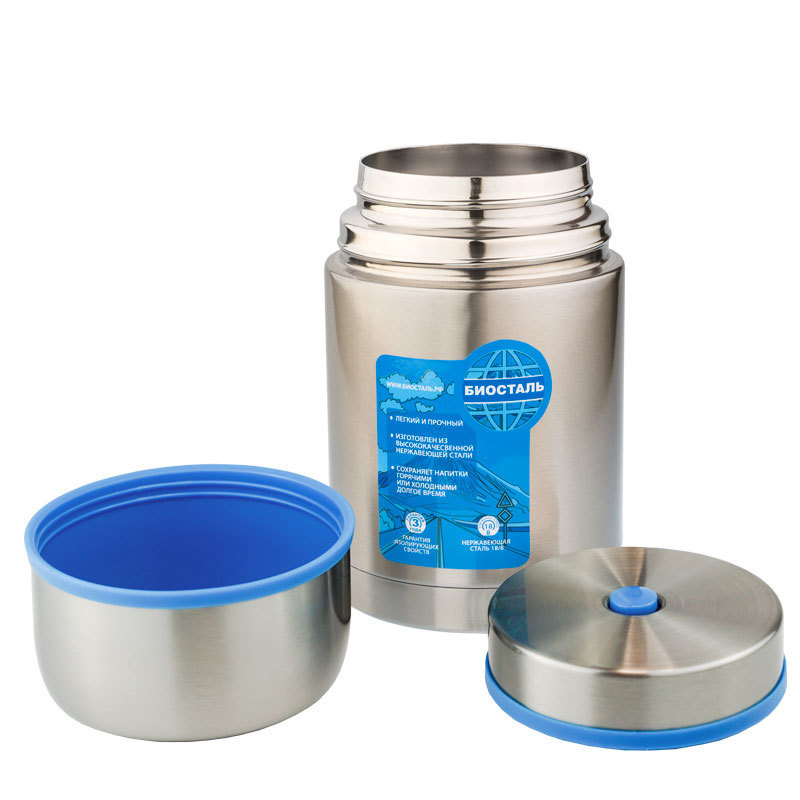 Изображение товара Термос для еды Biostal NRP-700 700 мл премиум серия АВТО с вакуумной технологией
