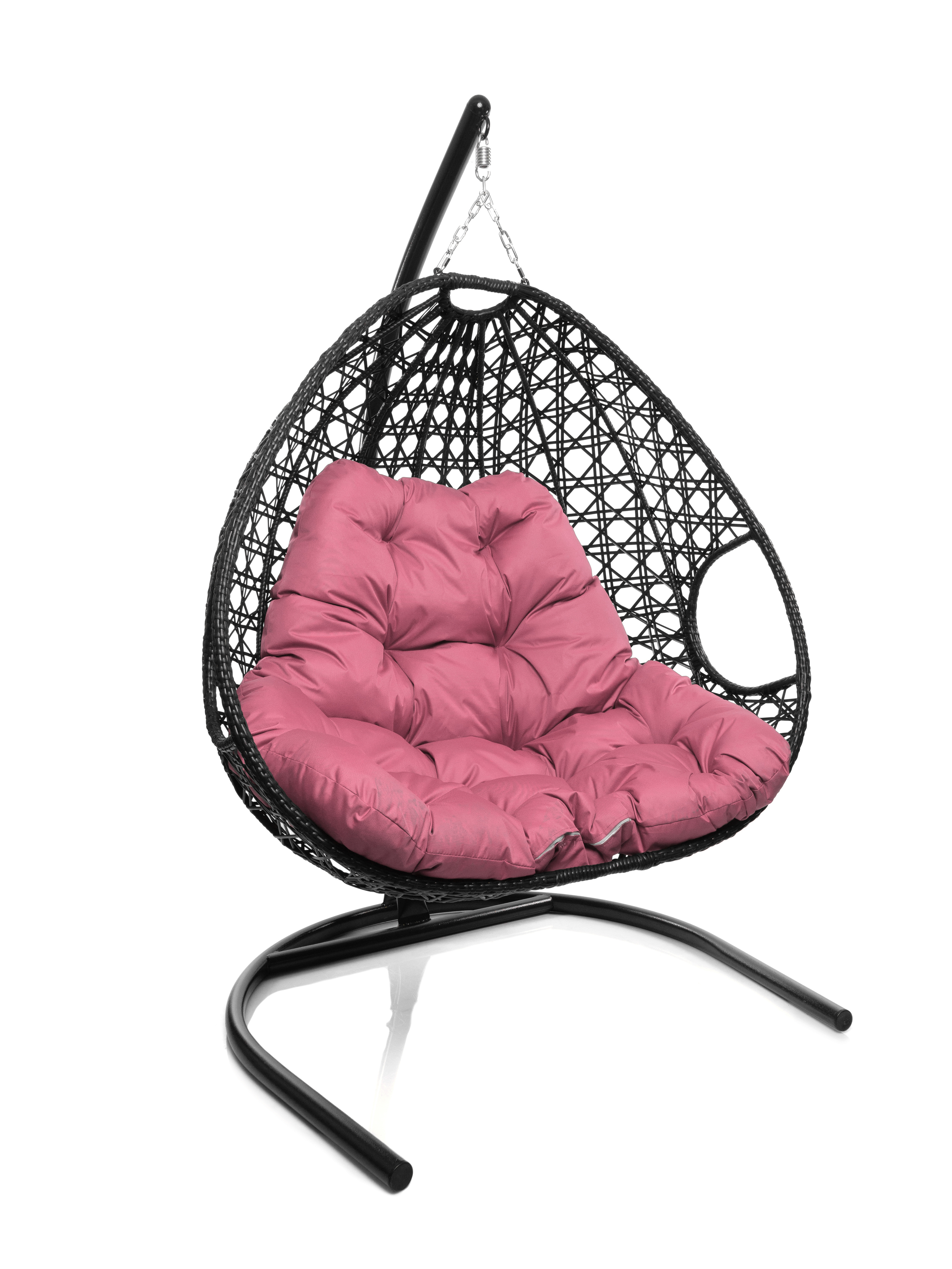 Изображение товара Кресло подвесное M-group 11510408 для двоих Люкс черное