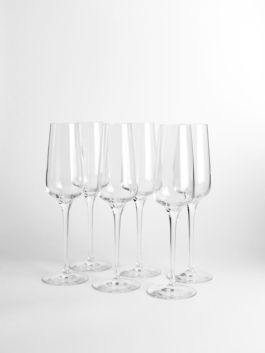 Изображение товара Набор бокалов для шампанского 210 мл Sublym Chef&Sommelier из стекла Krysta 6 шт