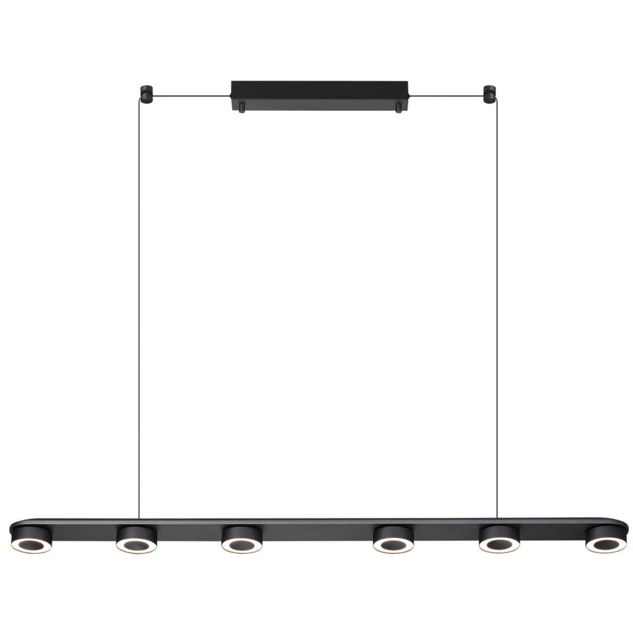 Изображение товара Светильник подвесной светодиодный Odeon Light Turman 21 м² нейтральный белый свет цвет черный