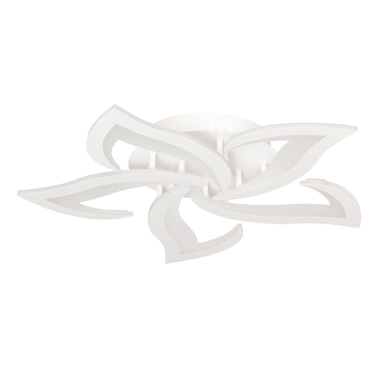 Изображение товара Современная потолочная люстра светодиодная Мадлен с пультом управления 70W белая