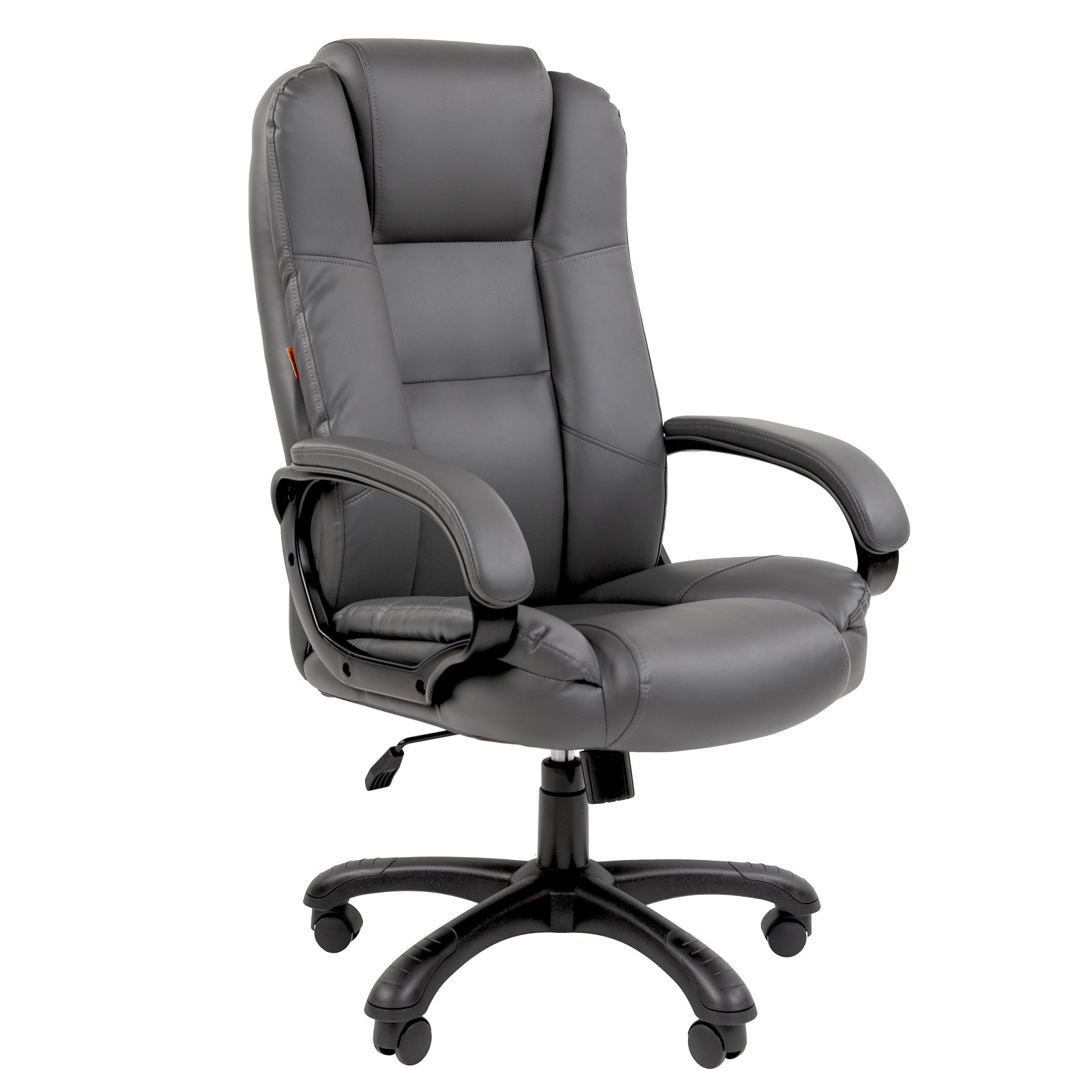 Изображение товара Офисное кресло Chairman 600 70x118x70 см эко кожа цвет серый
