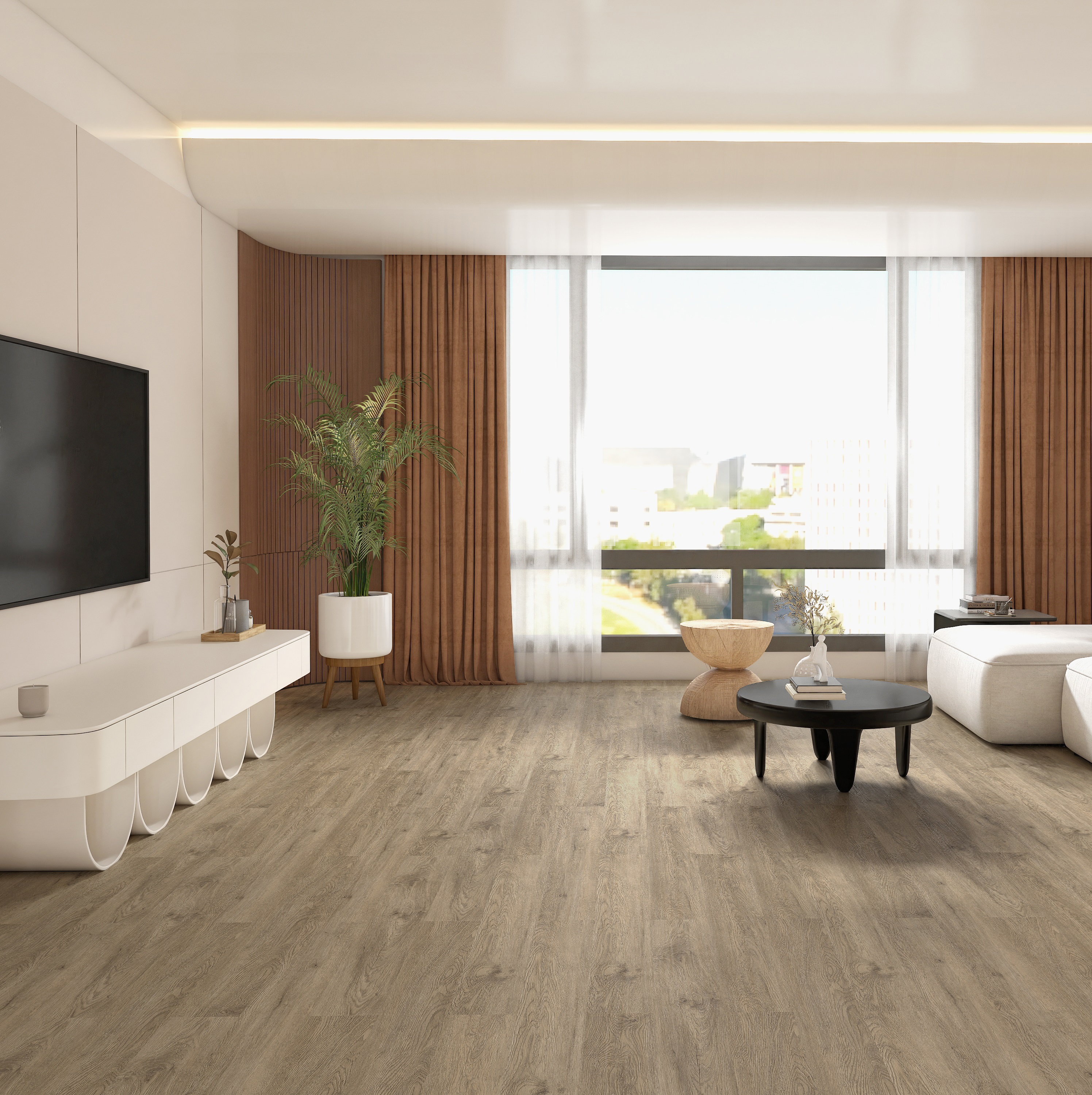 Изображение товара СПК плитка ViFloor Base Дуб Лаплант 1220x151x3,5 мм влагостойкая для пола