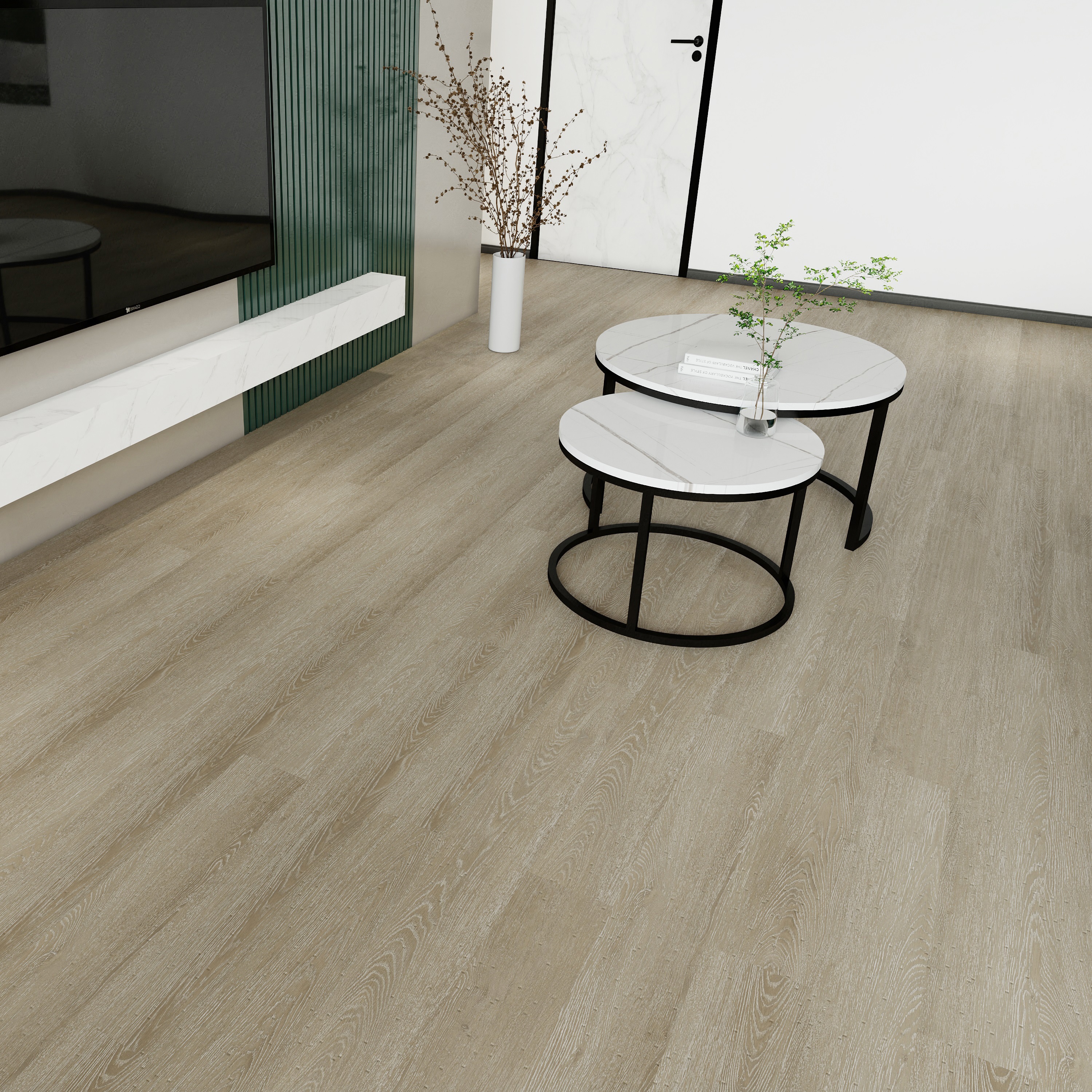 Изображение товара SPC плитка ViFloor Base Дуб Стеяр 3.5 мм влагостойкая замковая 1.84 м²