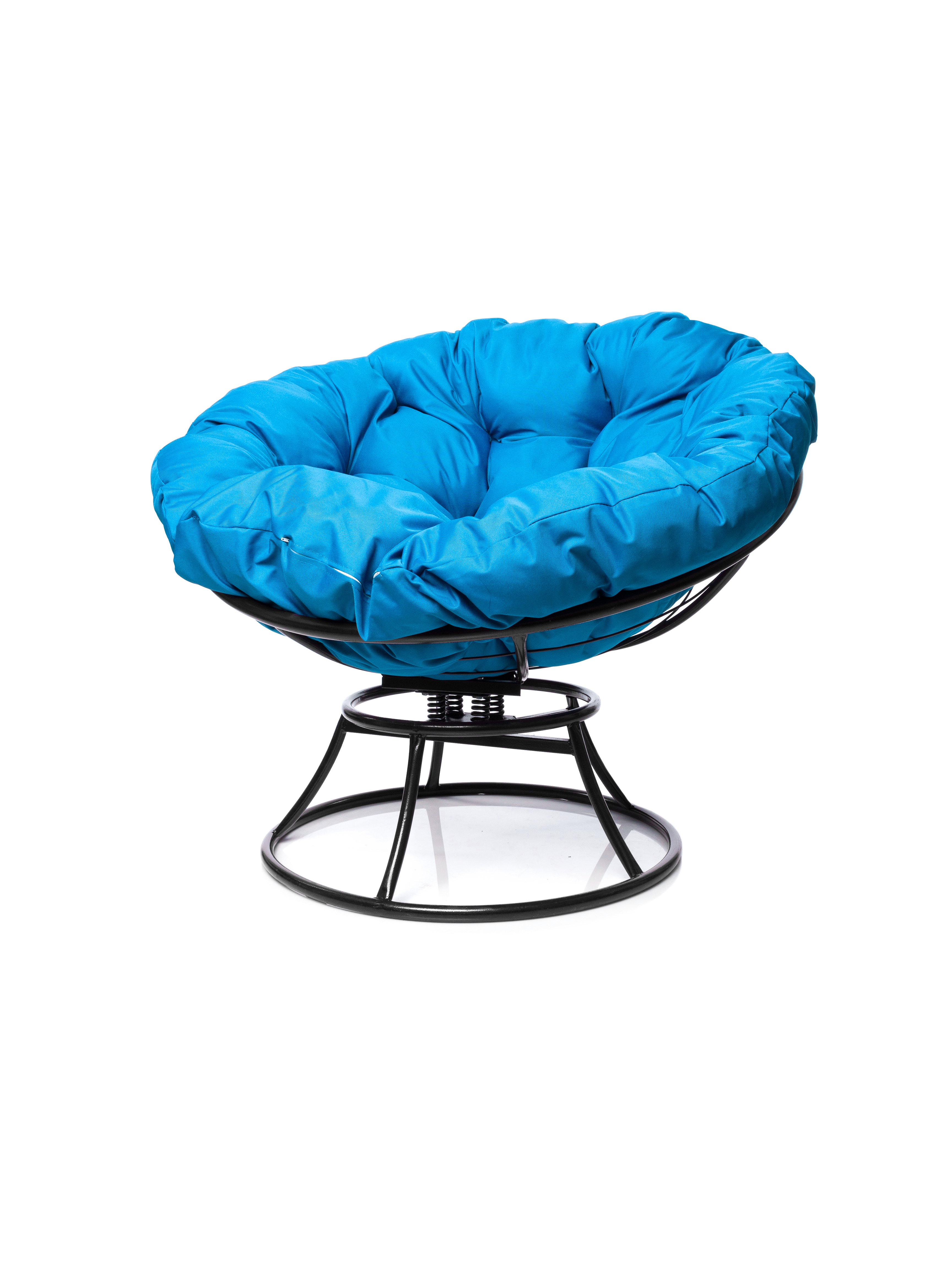 Изображение товара Кресло садовое M-group 12040403 Папасан черное для террасы и сада