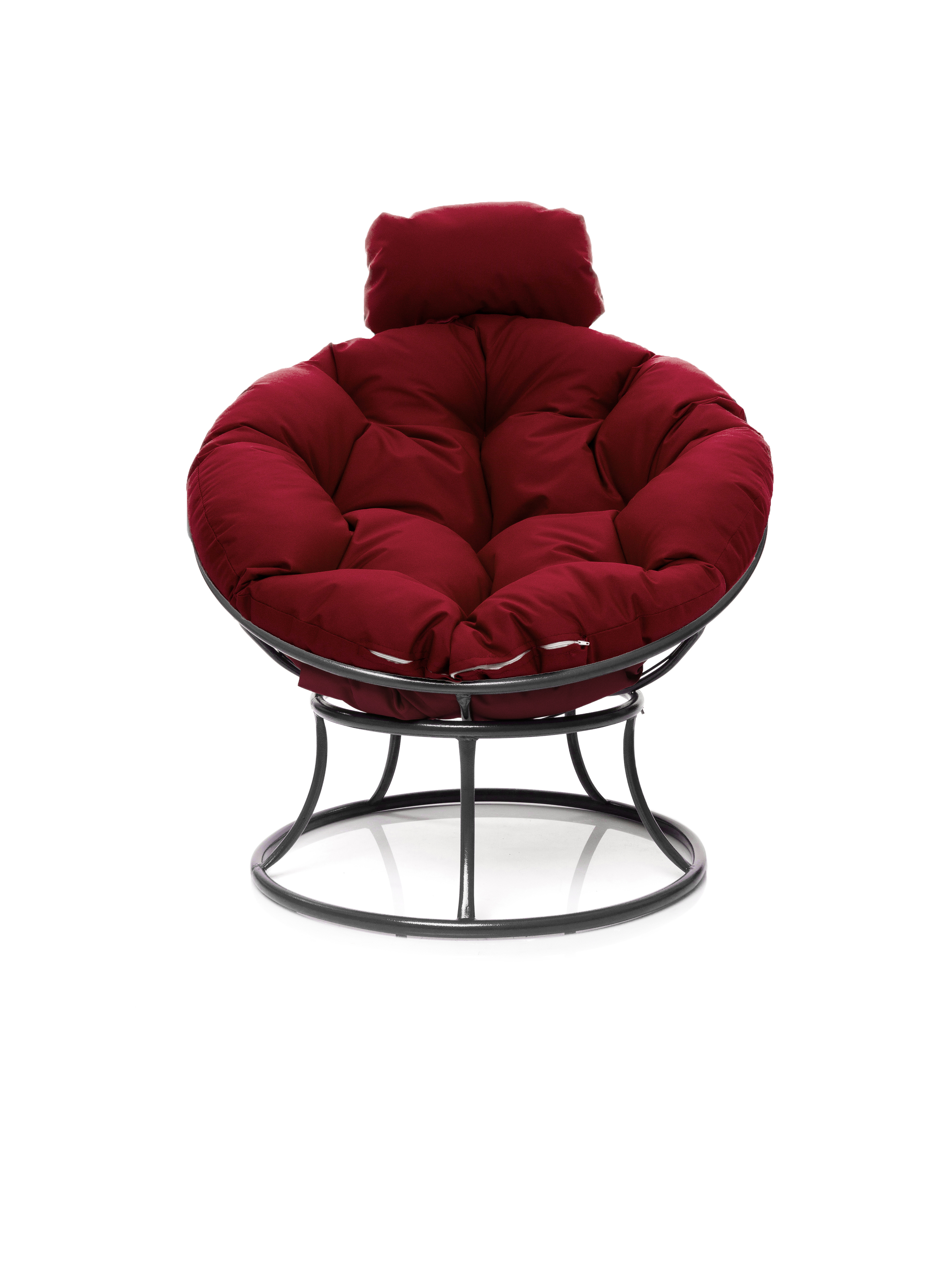 Изображение товара Кресло садовое M-group Папасан мини 12060302 серый/серебристый