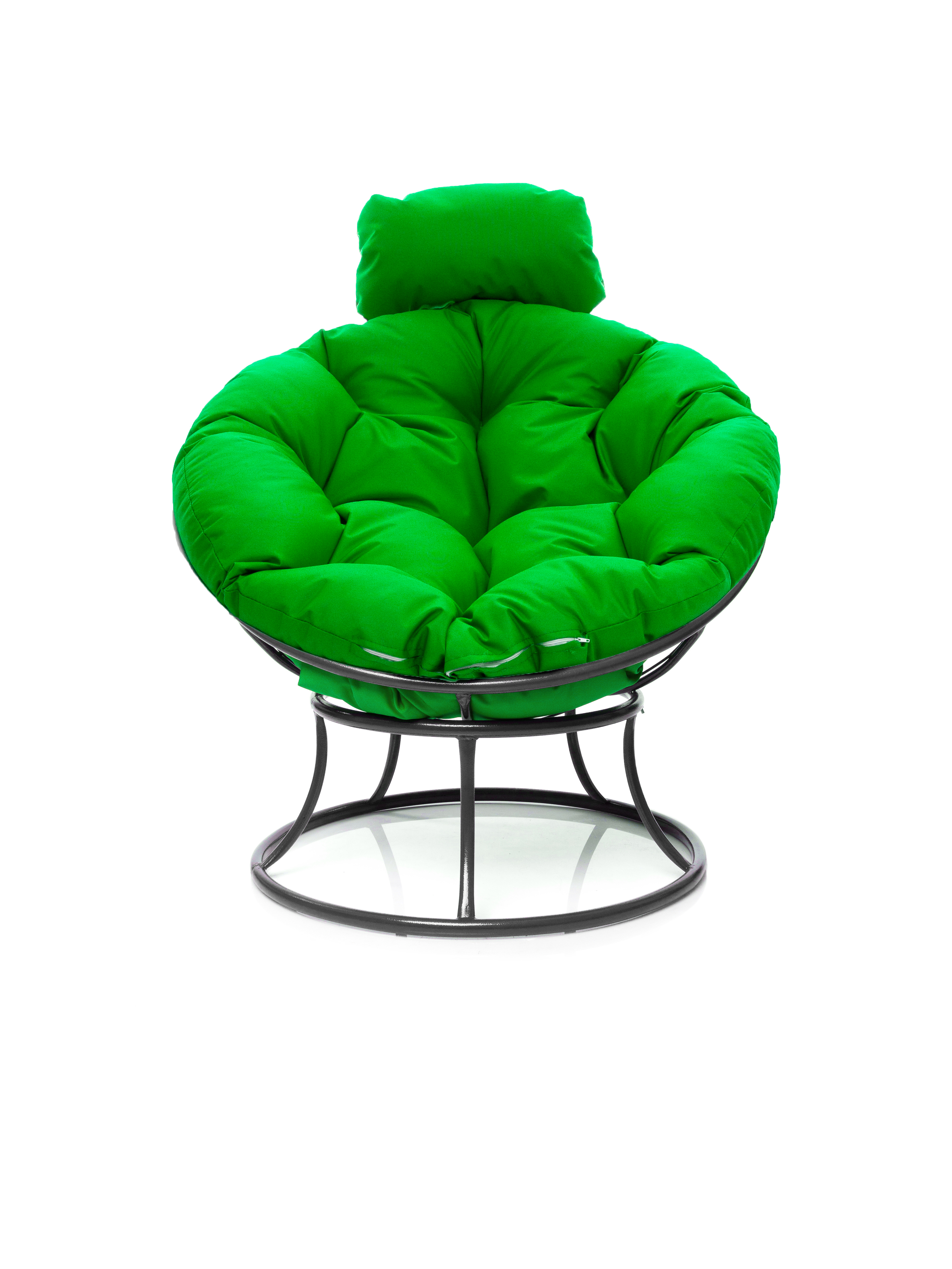 Изображение товара Кресло садовое M-group Папасан мини 12060304 серый/серебристый