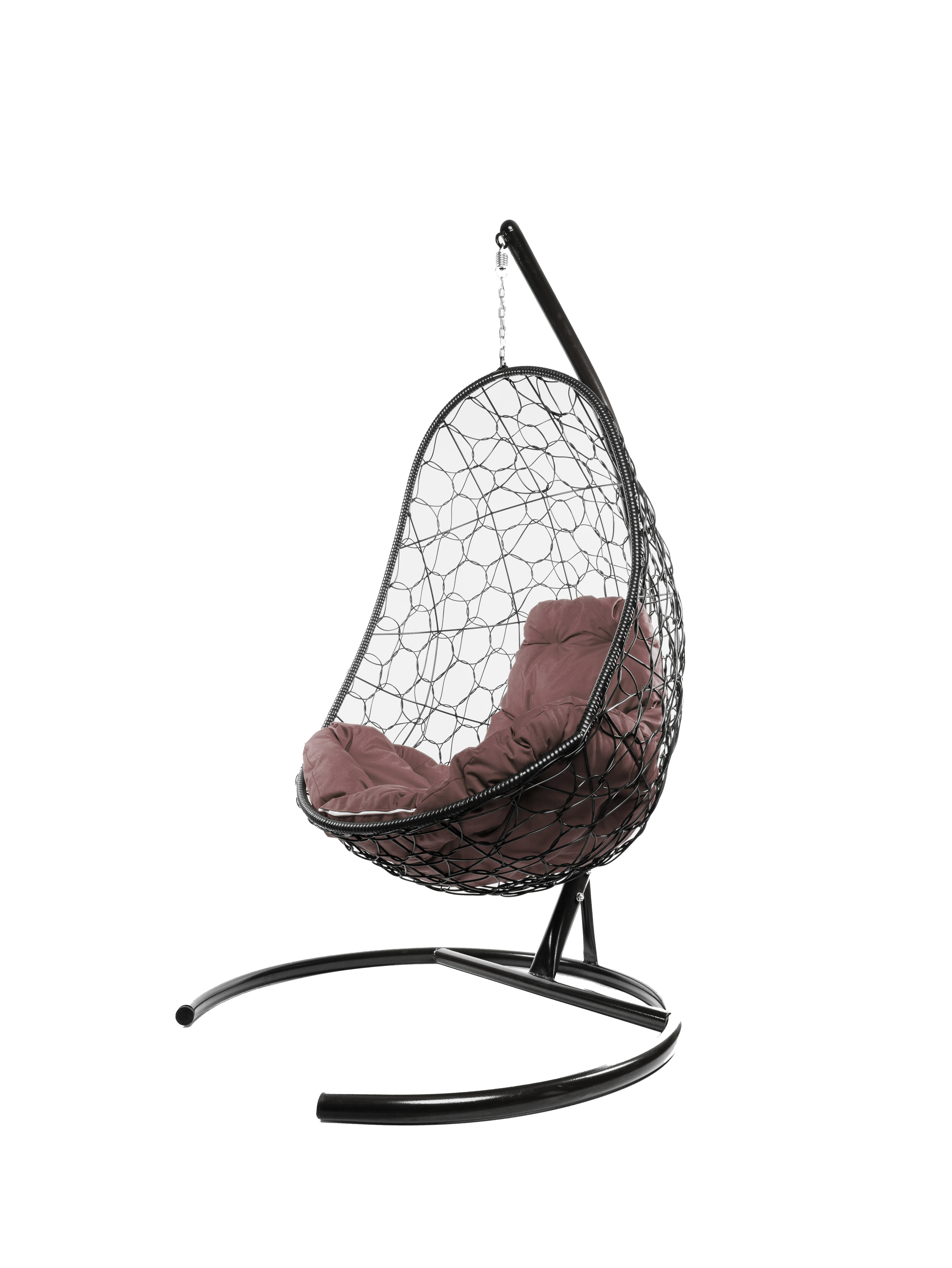 Изображение товара Кресло подвесное M-group 11140205 Овал - коричневое до 120 кг Изображение товара Кресло подвесное M-group 11140205 Овал - коричневое до 120 кг