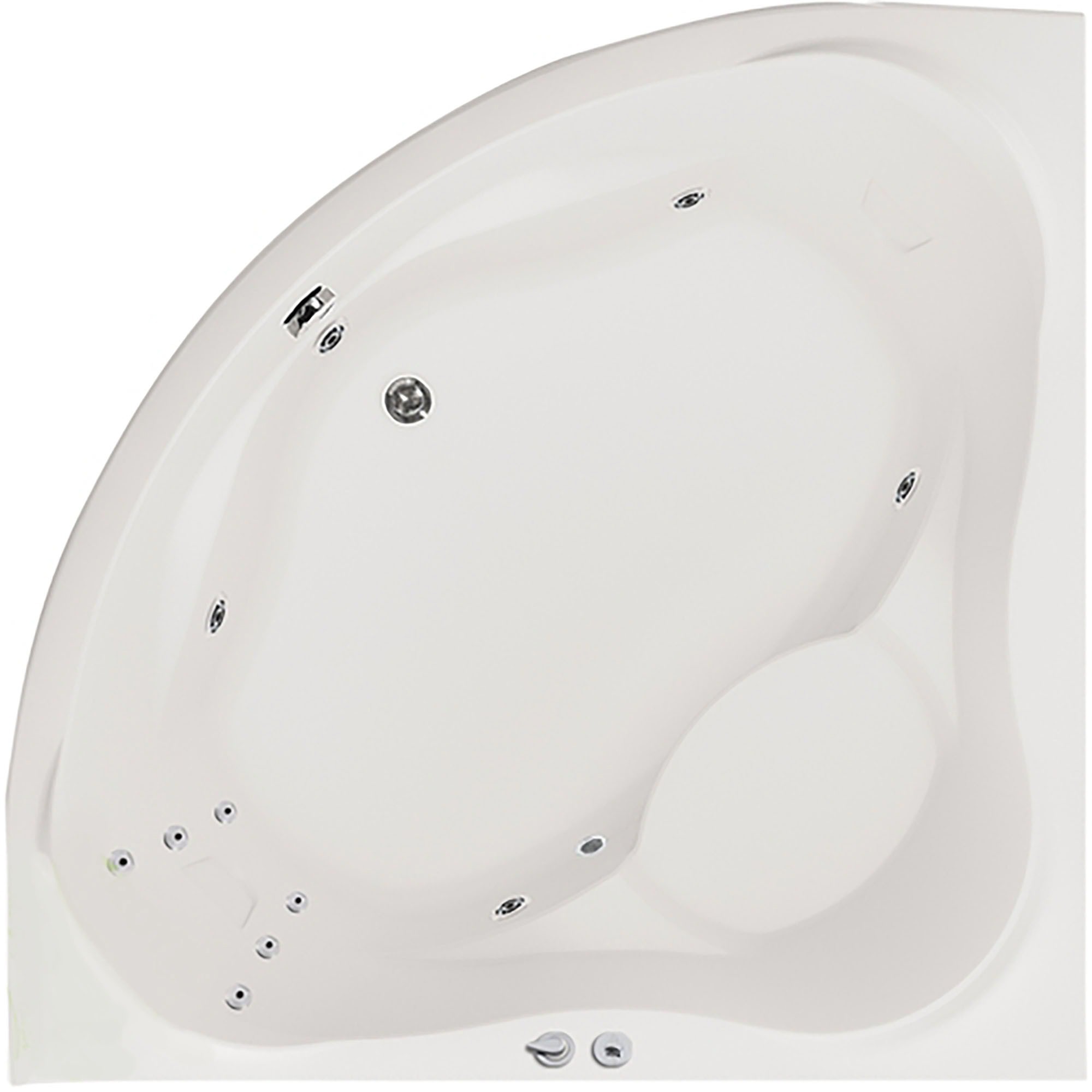 Изображение товара Ванна гидромассажная Aquanet Мальта акрил 150x150 см