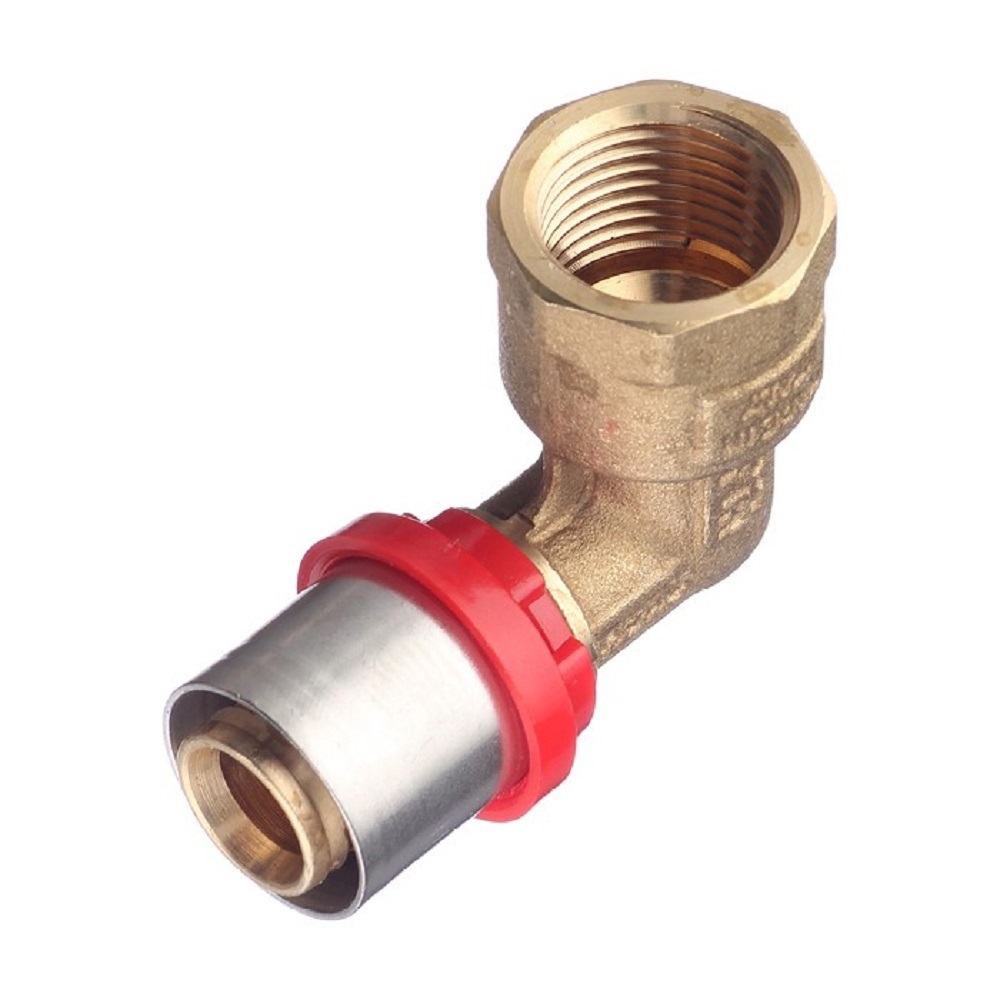 Изображение товара Угол комбинированный 90 градусов Tiemme 1/2x20 мм латунь Италия