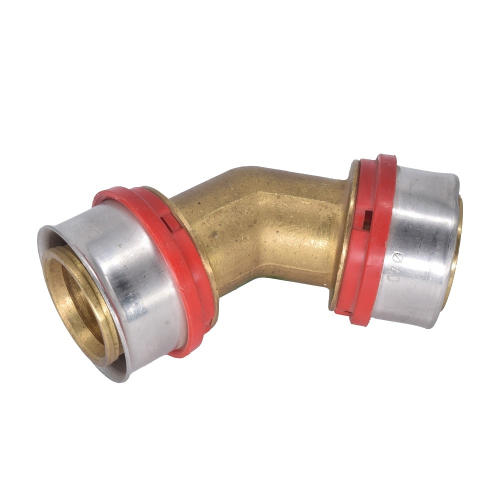 Изображение товара Угол 45° Tiemme 40x40 мм ВПр латунь