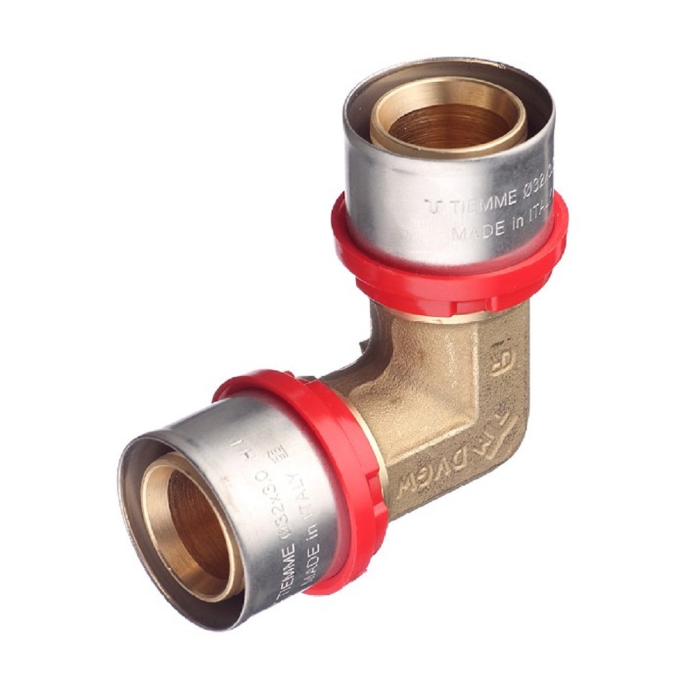 Изображение товара Угол 90° Tiemme 32x32 мм ВПр латунь