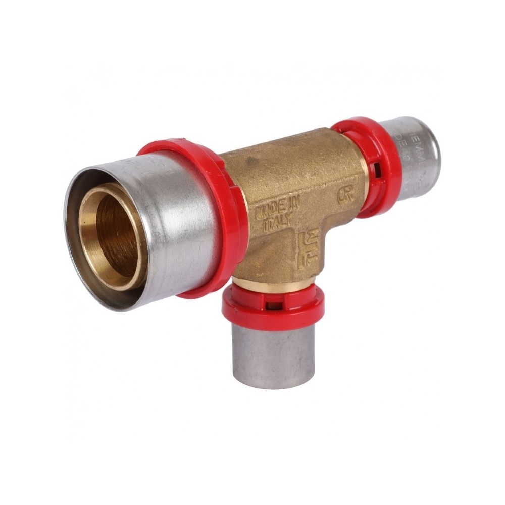 Изображение товара Тройник переходной Tiemme 32x20x20 мм ВПр латунь