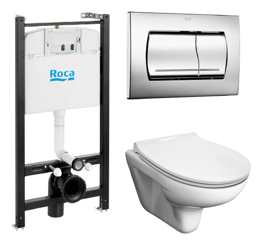 Изображение товара Комплект инсталляция с унитазом Roca Mitos l