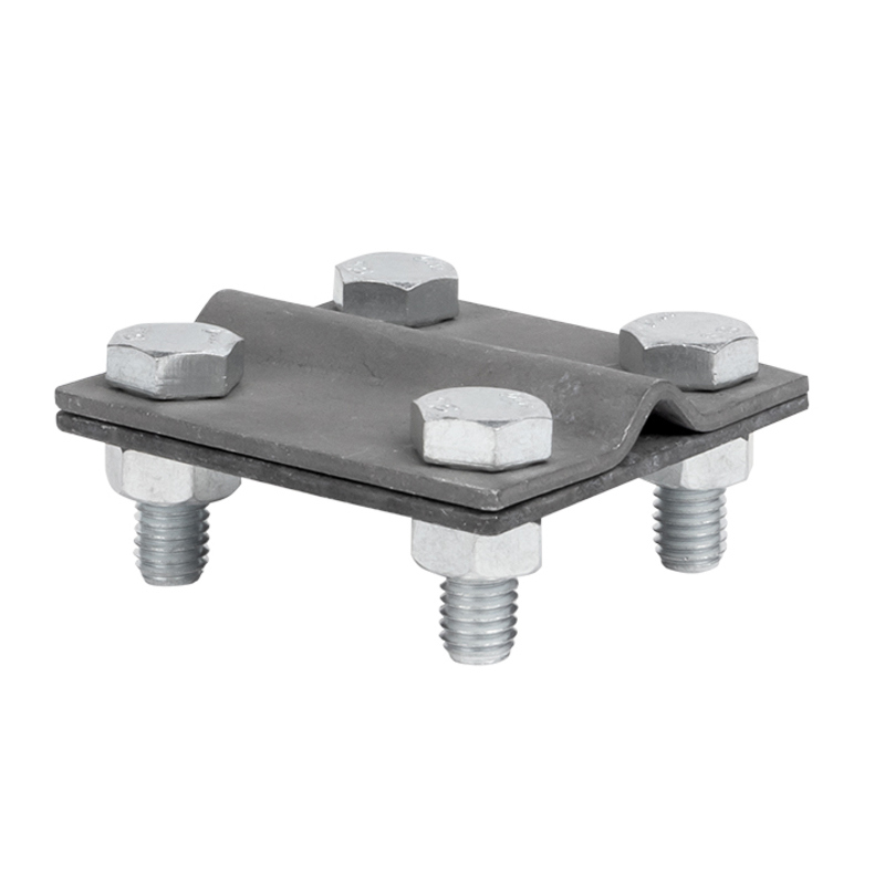 Изображение товара Зажим универсальный полоса EKF PROxima HZ 30 прут 10 пластина 57x57 мм