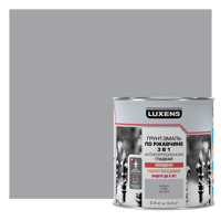 Изображение товара Грунт-эмаль Luxens 3 в 1 серебро 2.4 кг для металла и ржавчины
