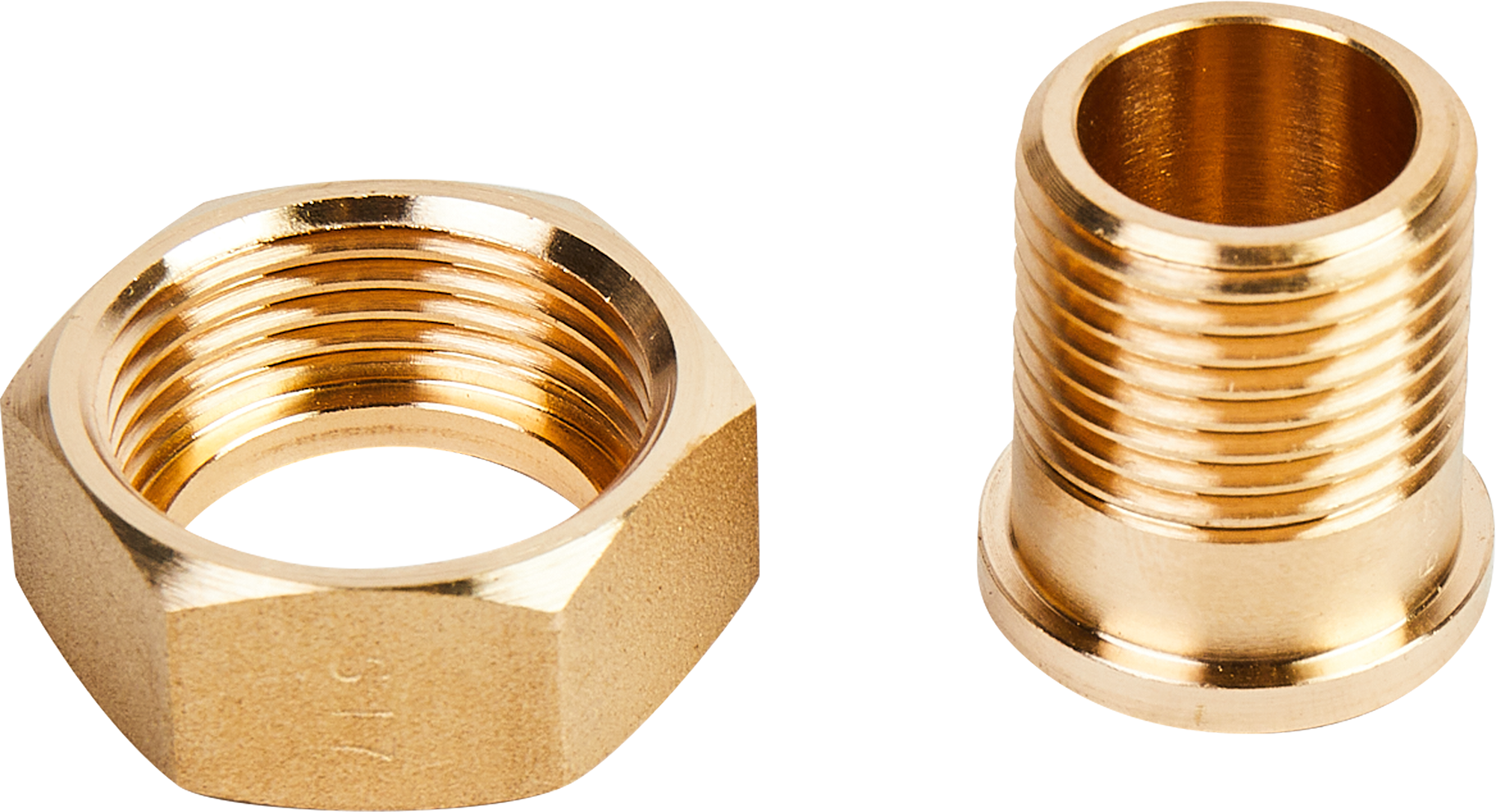 Гайки для циркуляционного насоса Aquabeam 3/4"x1/2" DN15 - 2