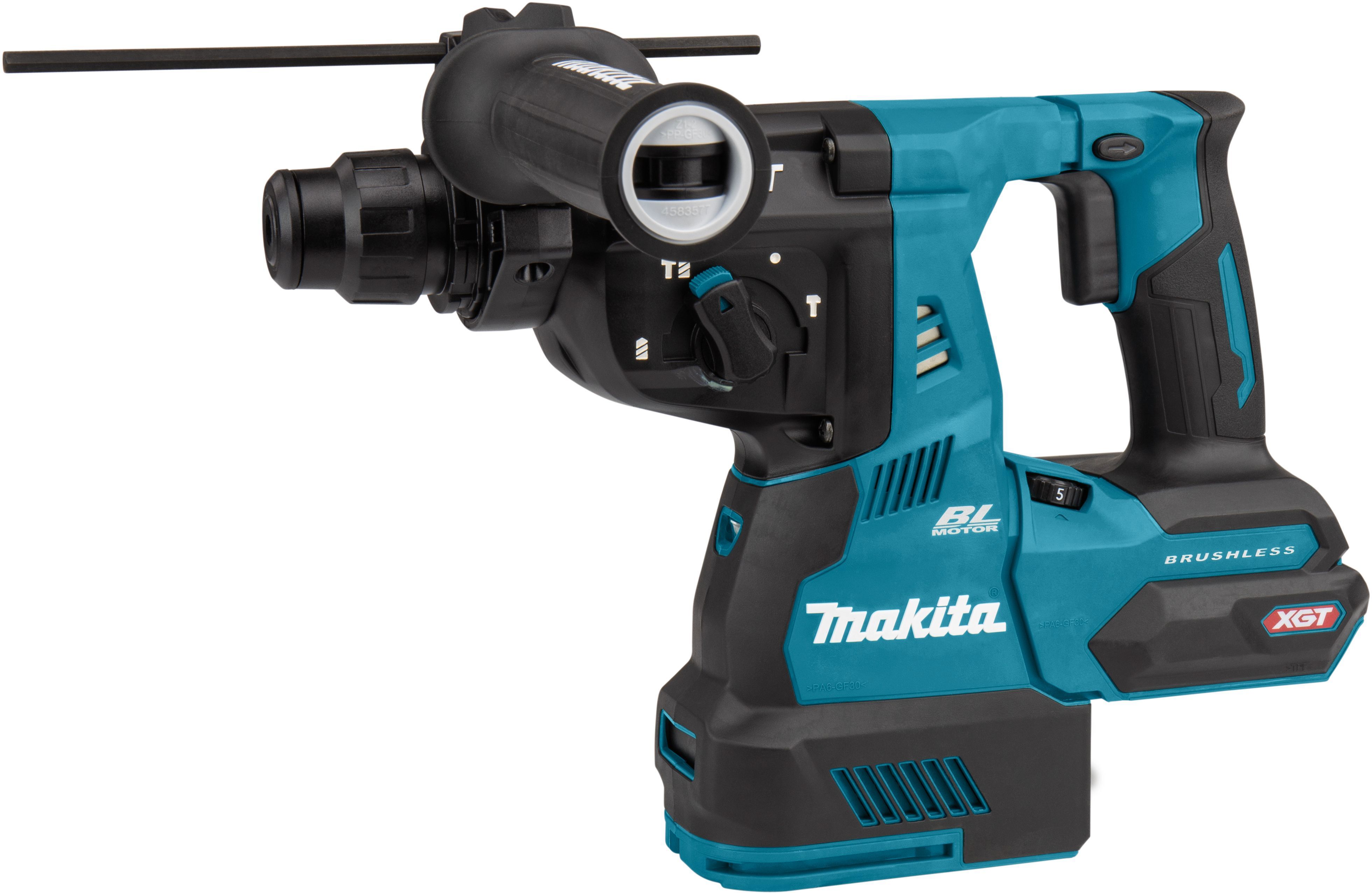 Изображение товара Аккумуляторный перфоратор Makita XGTHR003GZ SDS-plus 40 В, бесщеточный двигатель