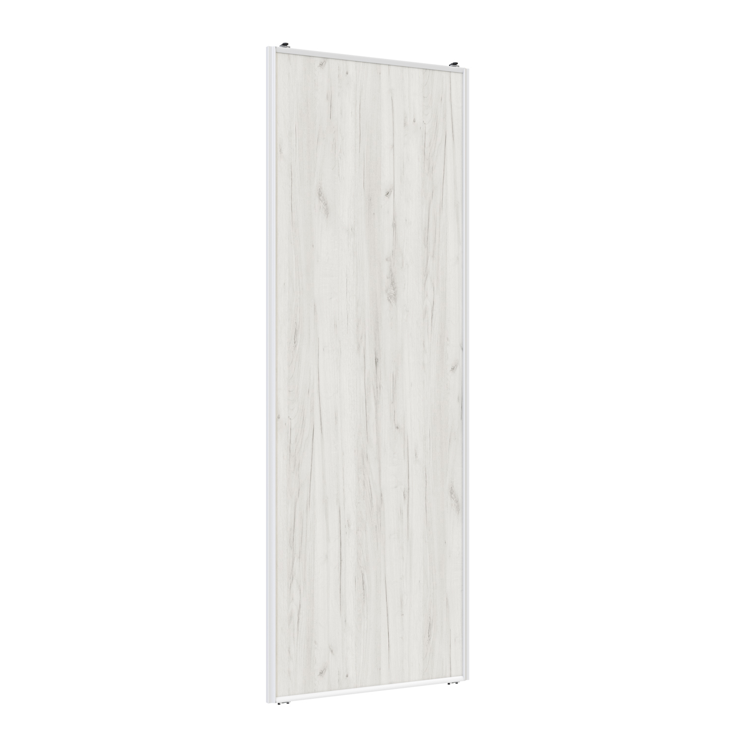 Изображение товара Дверь для шкафа-купе Найди Lite 80.40x225.50x3 см сталь цвет белый глянец/дуб крафт белый