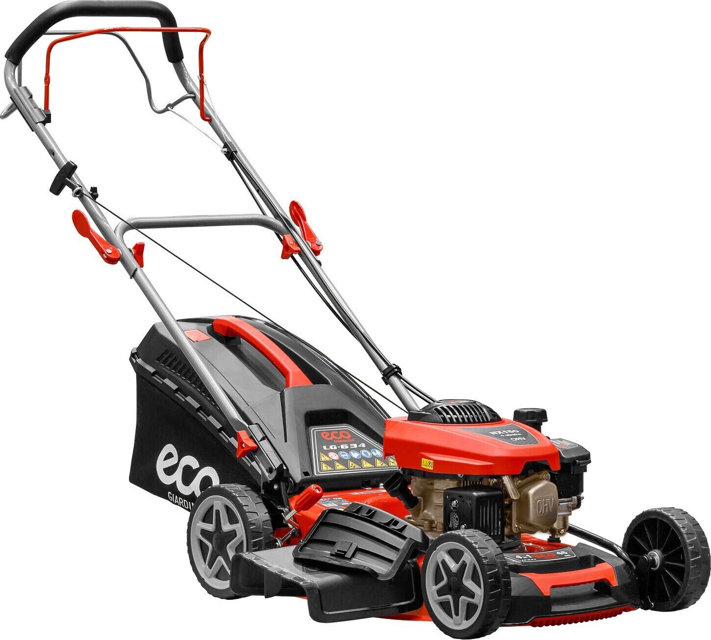Изображение товара Газонокосилка бензиновая самоходная ECO LG-634 EC1506-2 4 л.с.