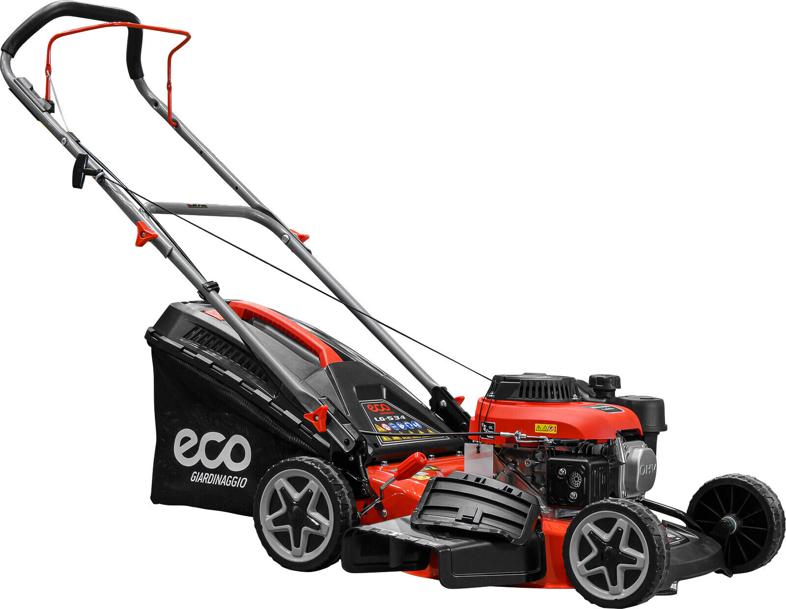 Изображение товара Газонокосилка бензиновая Eco Ec3410-1 4 л.с. 46 см с функцией мульчирования