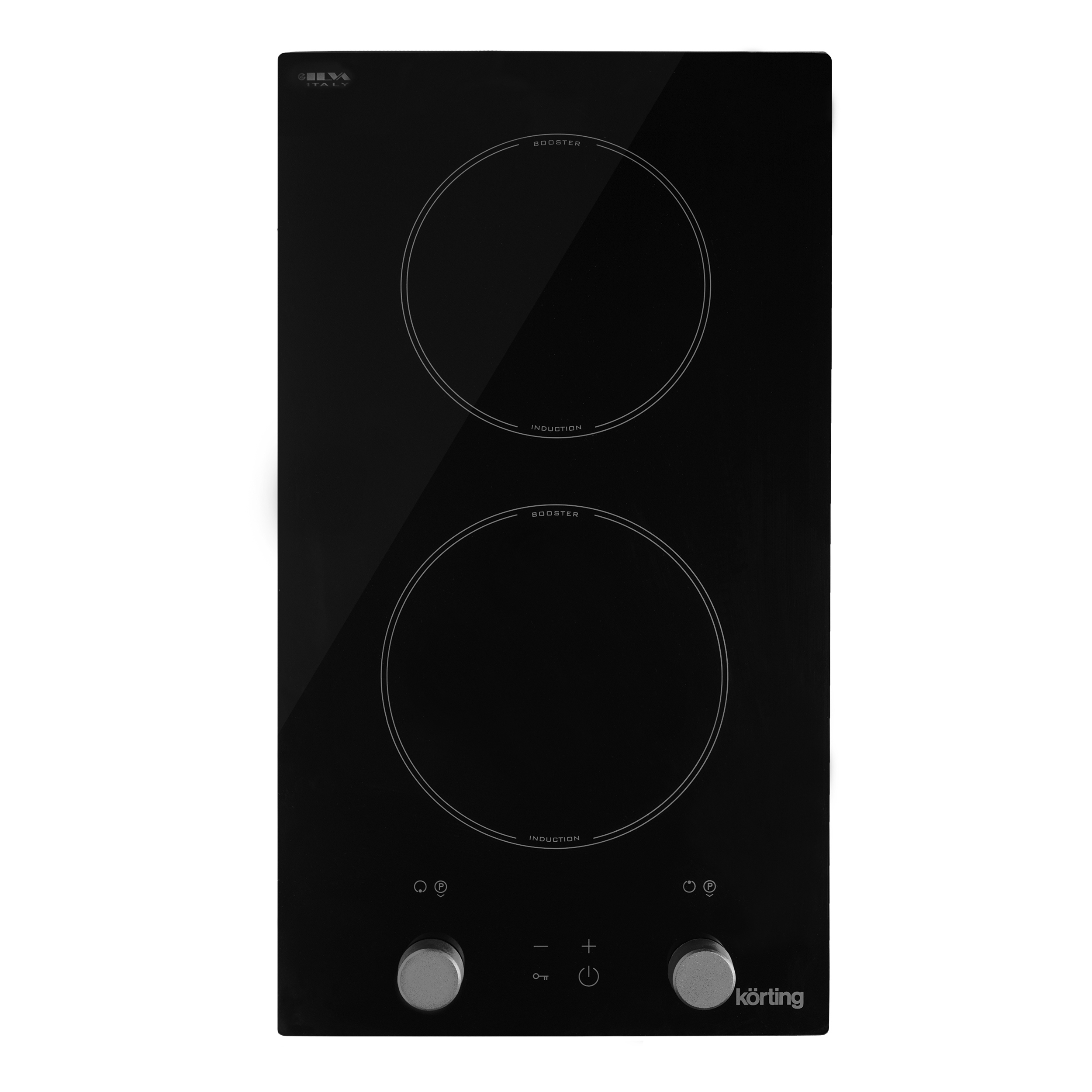 Изображение товара Индукционная варочная панель Korting HI 32071 2 конфорки 29 см черная