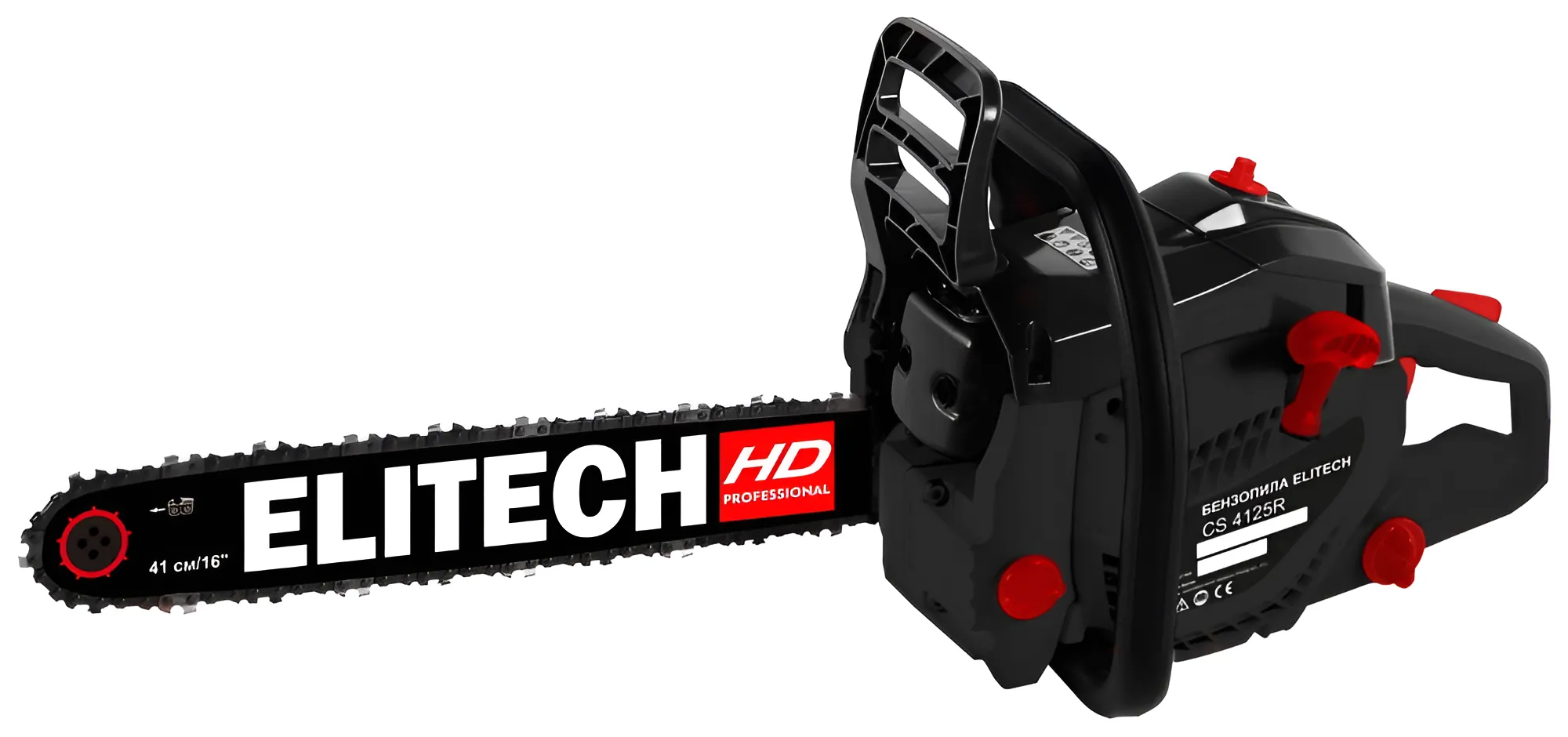 Изображение товара Бензопила Elitech 204813 2.5 л.с. шина 41 см Изображение товара Бензопила Elitech 204813 2.5 л.с. шина 41 см