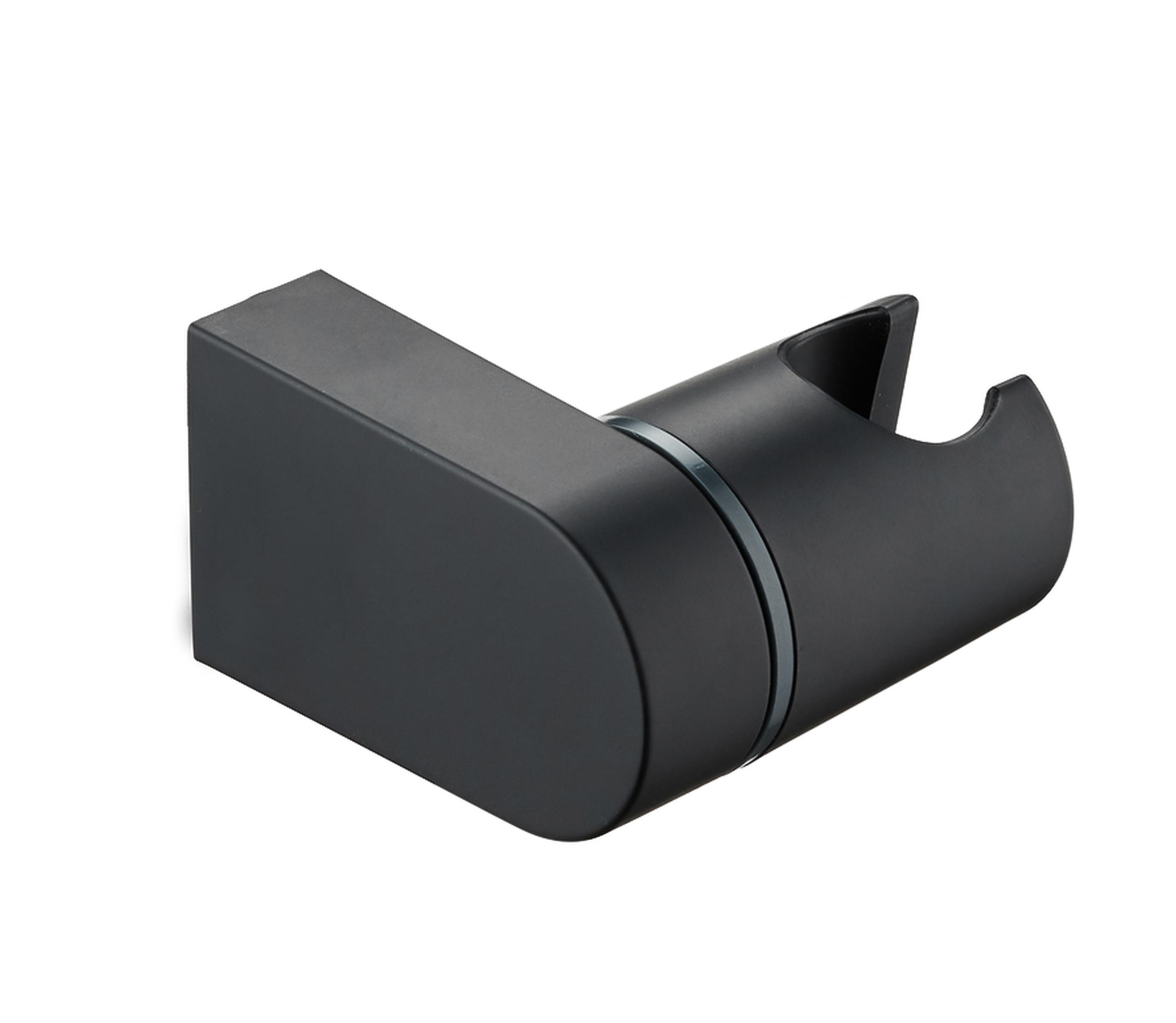 Изображение товара Держатель душевой лейки Esko Teer DD15B черный матовый для ванной комнаты