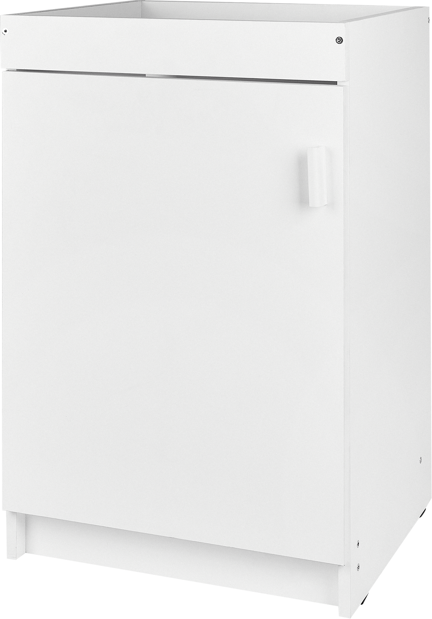 Изображение товара Кухонный напольный шкаф под мойку 50x85x50 см белый ЛДСП