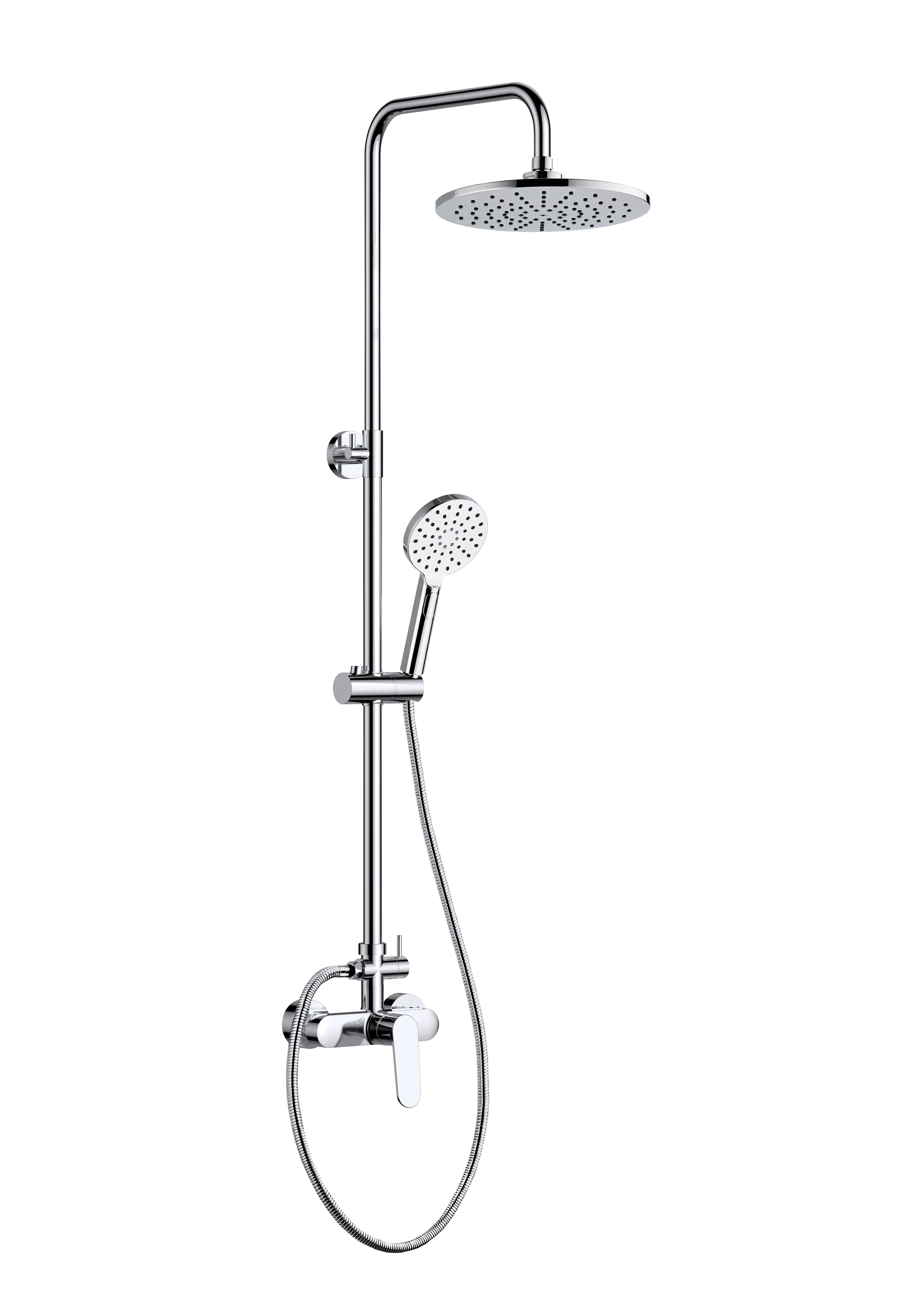 Изображение товара Душевая система Esko Ansi STA17 со смесителем 2 режима цвет хром