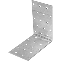 Изображение товара Угол крепежный KUR 100x100x60x1.8 из оцинкованной стали