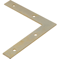 Изображение товара Оконный уголок NAZ 125x125x20x1.5 мм желтый цинк