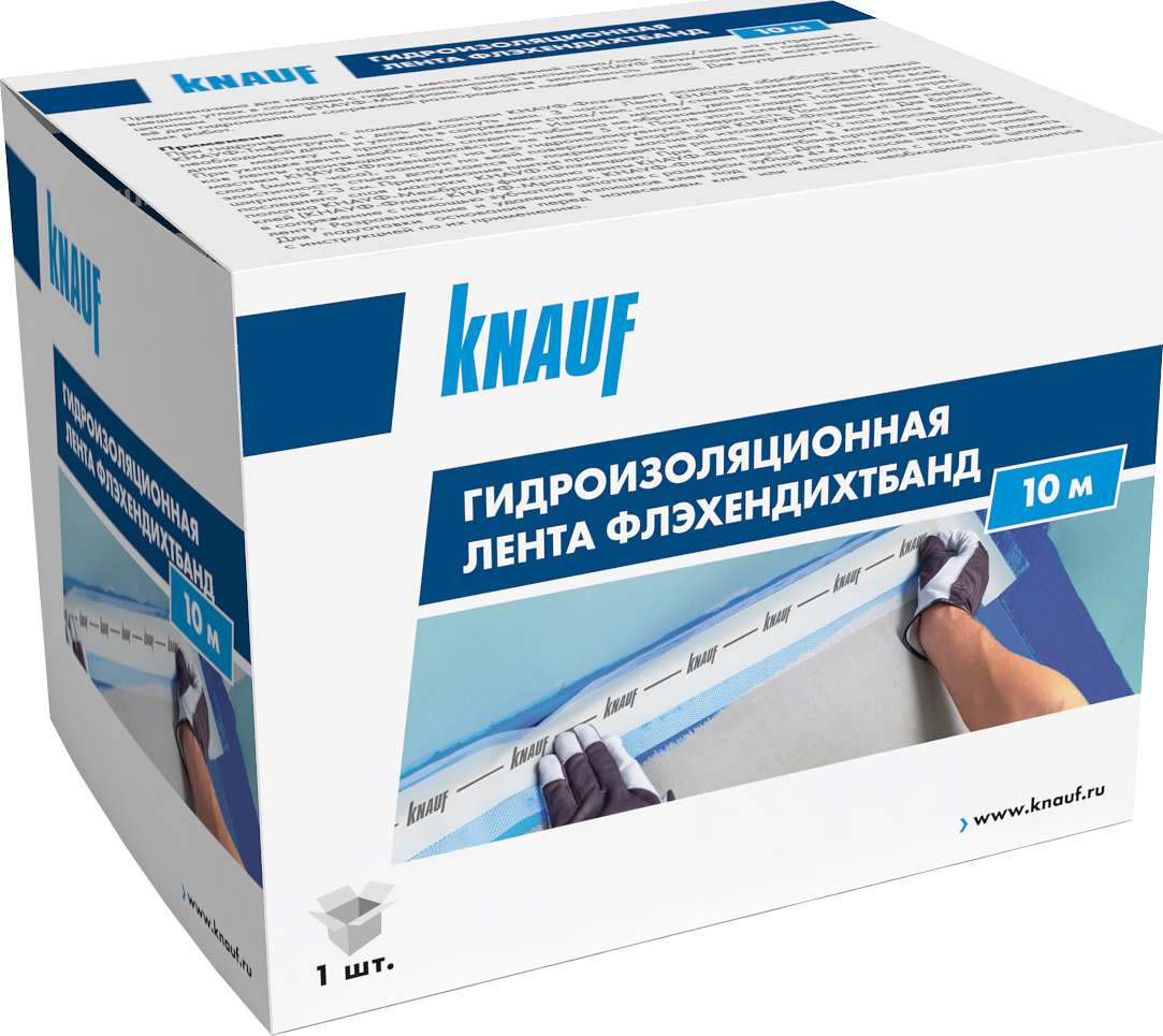 Лента гидроизоляционная Knauf Флэхендихтбанд 7/12 см 10 м