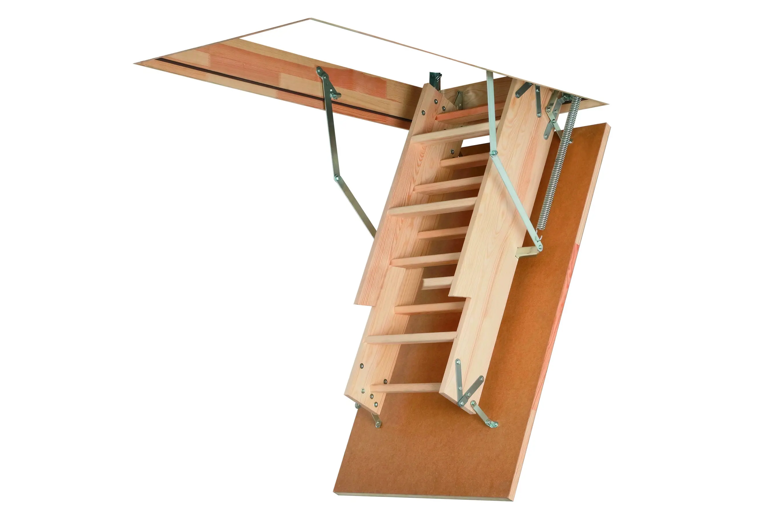 Лестница чердачная складная с секциями Optistep OLS 60x130x305 см - 2