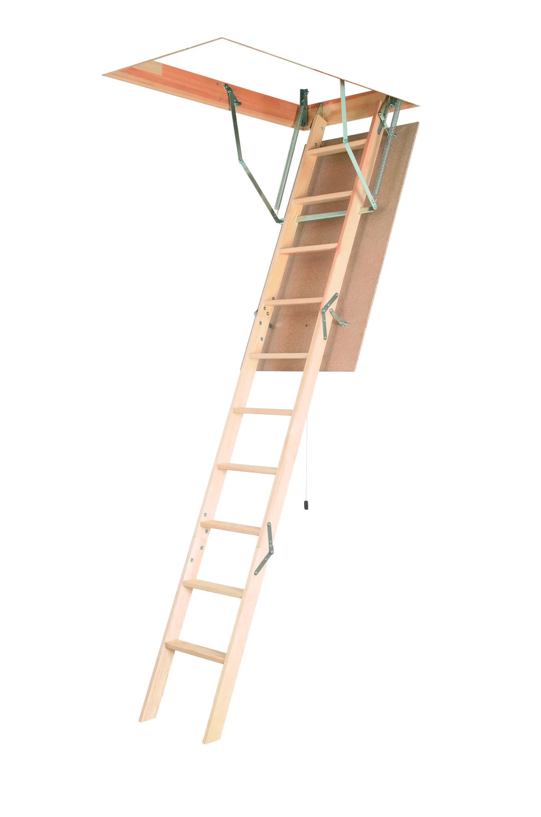 Лестница чердачная складная с секциями OLN 120x60x280 см - 1